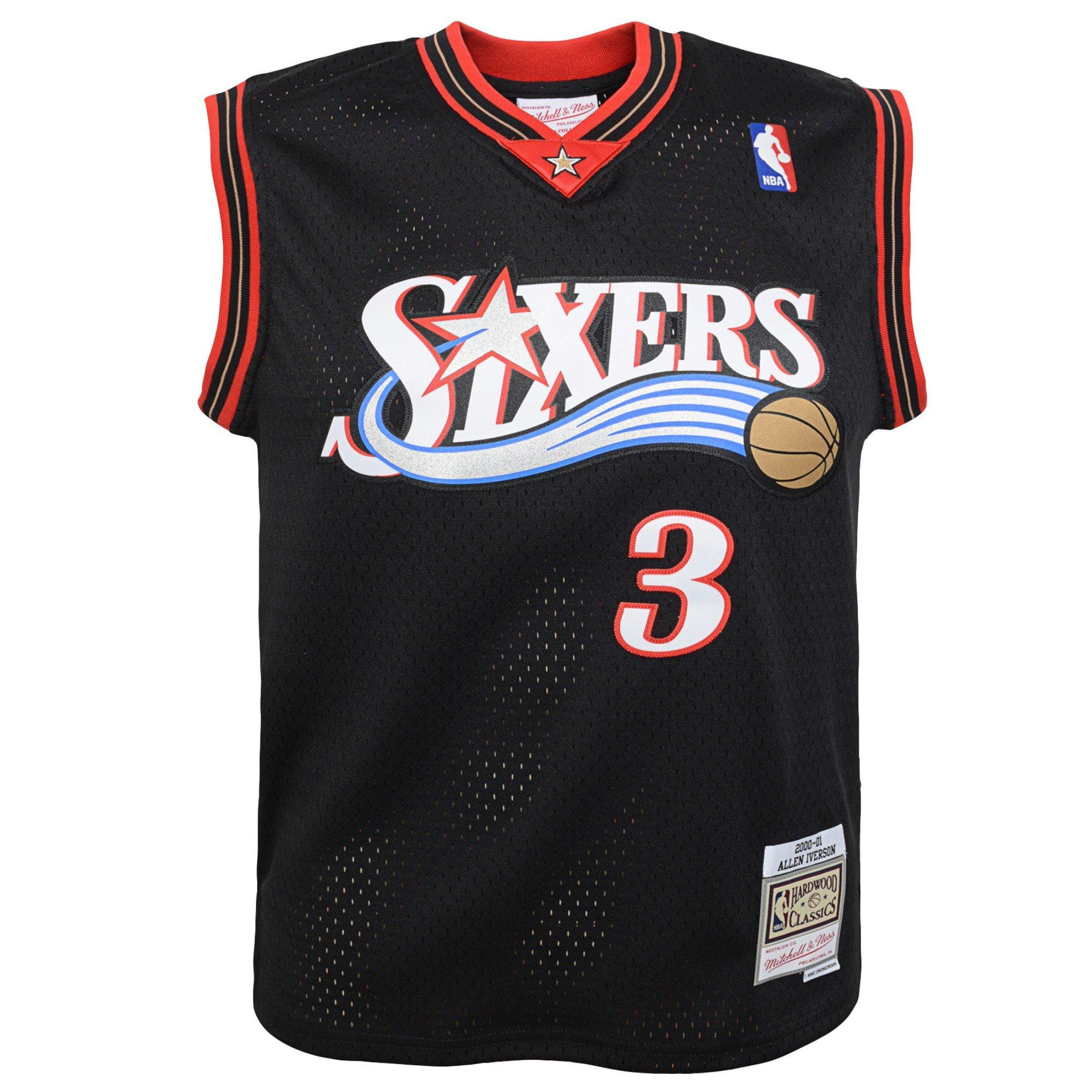 allen iverson swingman jersey