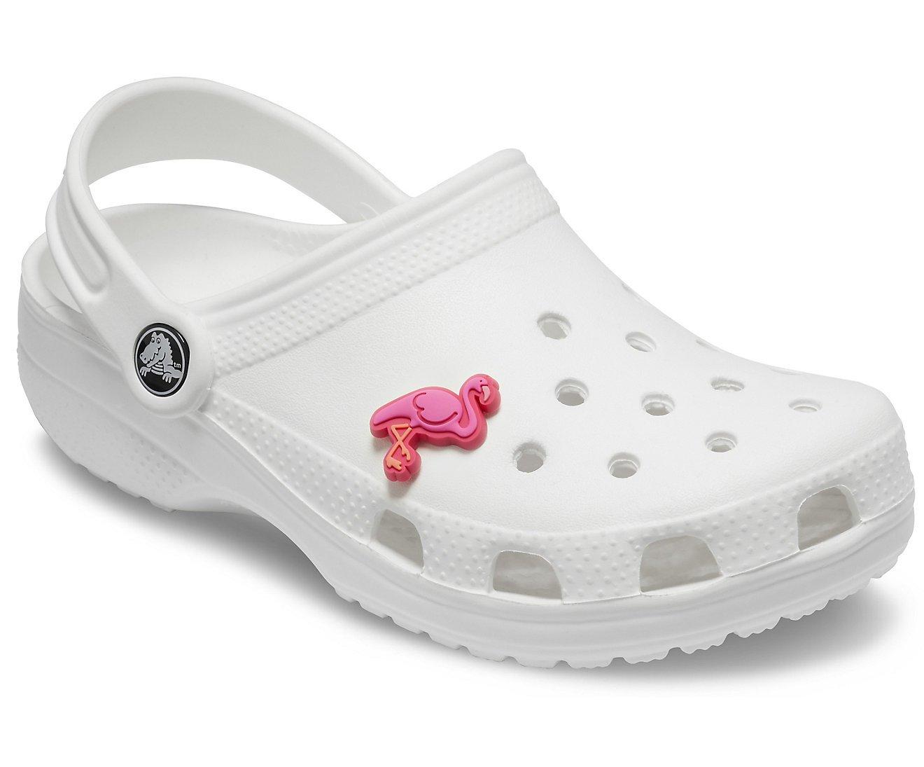 flamingo crocs blue