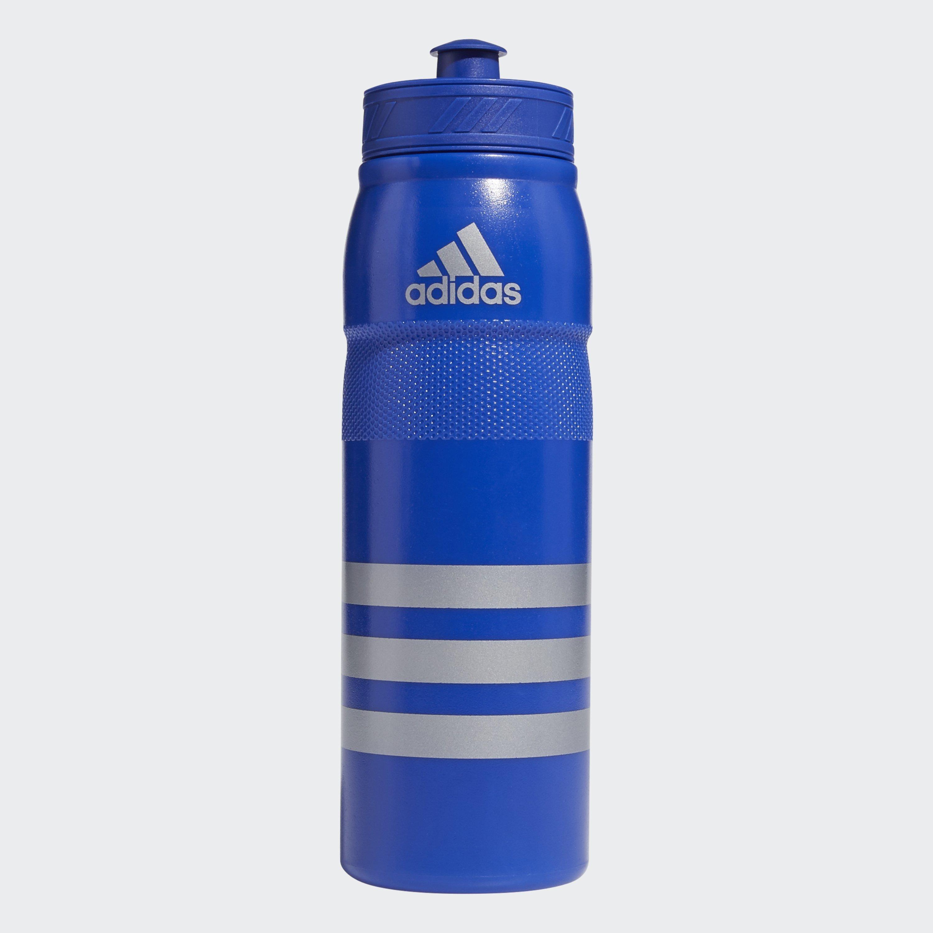 blue adidas water bottle