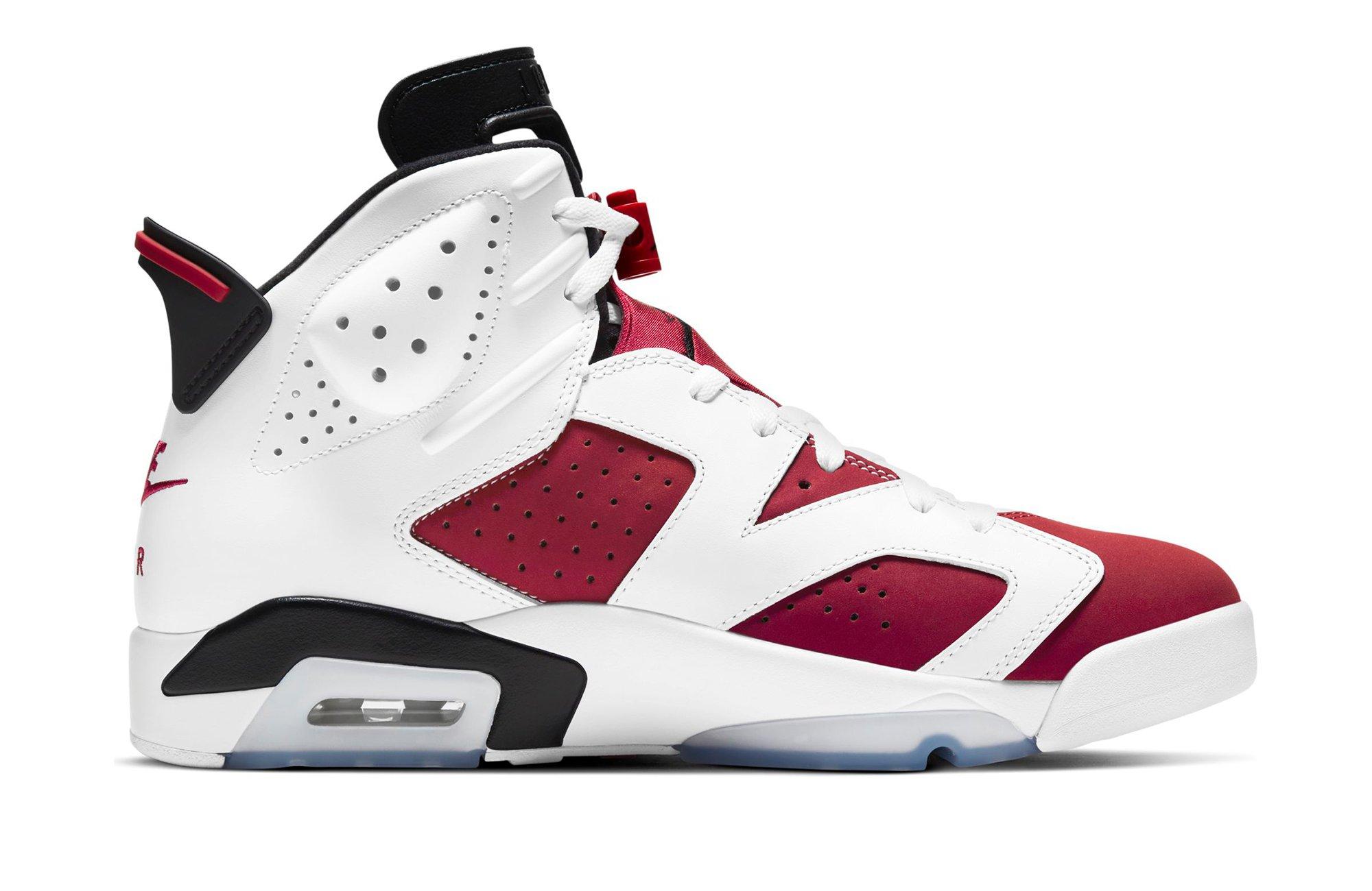 Sneakers Release Jordan 6 Retro Carmine Men S And Kids Shoe Launching 2 13