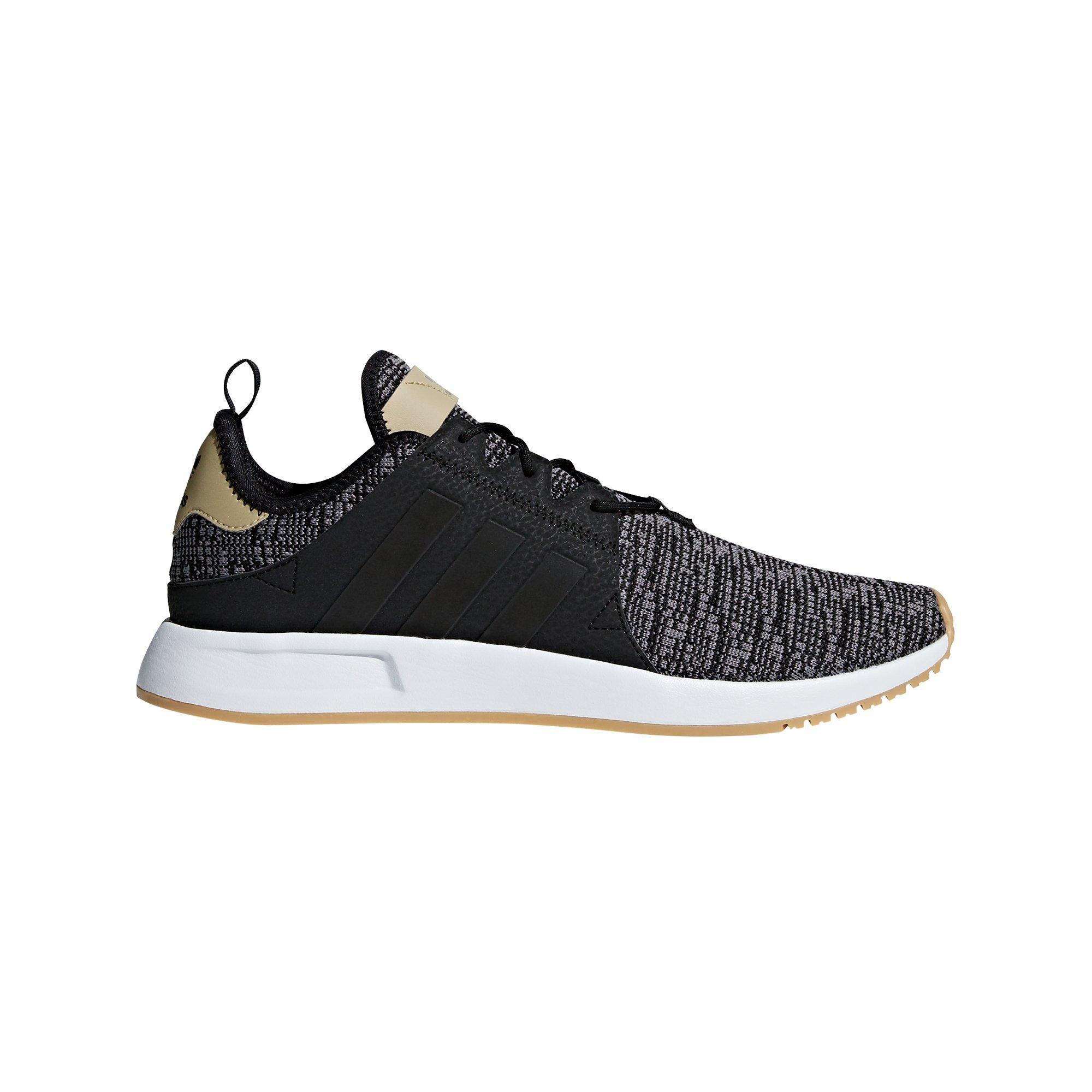 adidas x_plr knit black & gum shoes