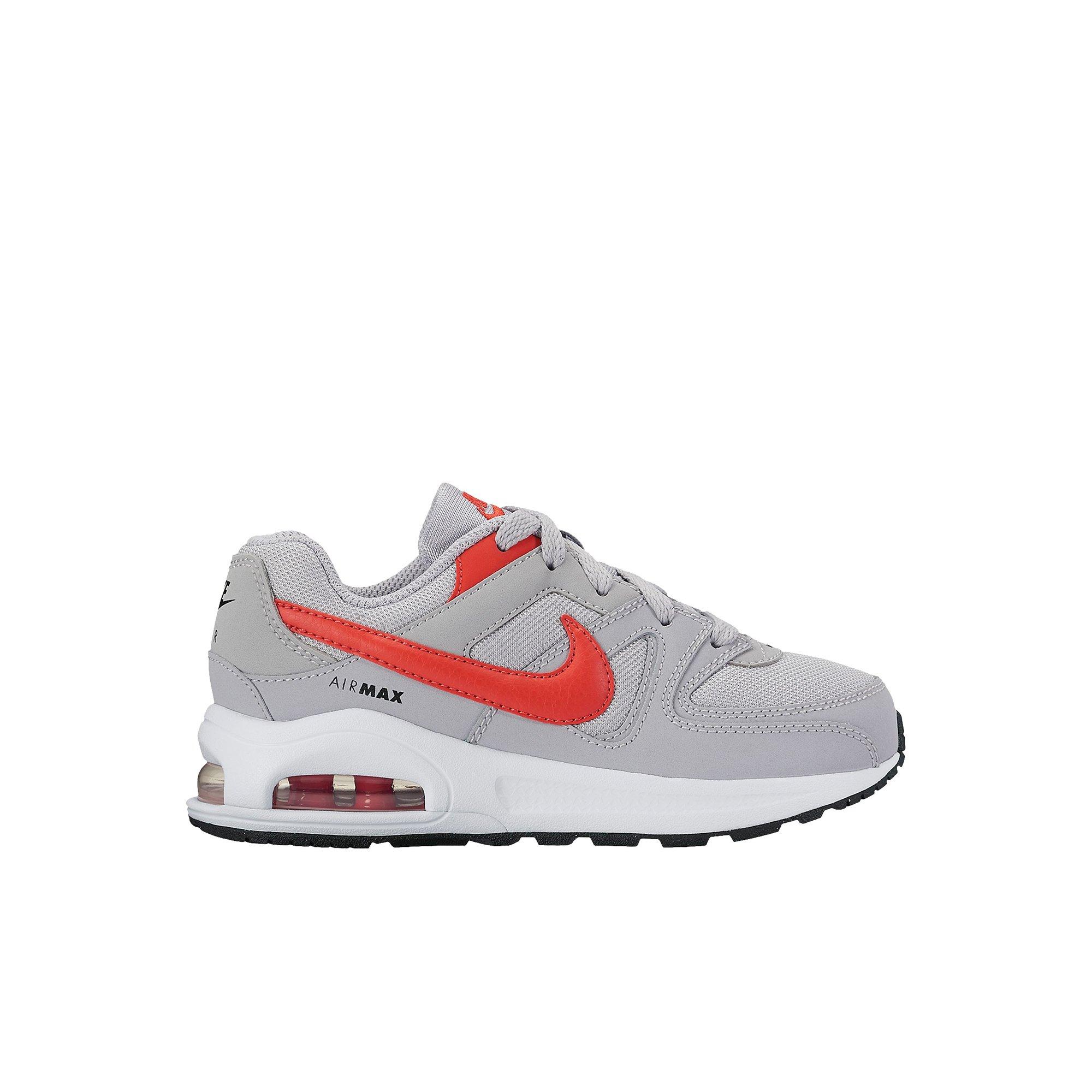 nike air max command grey and pink trainers