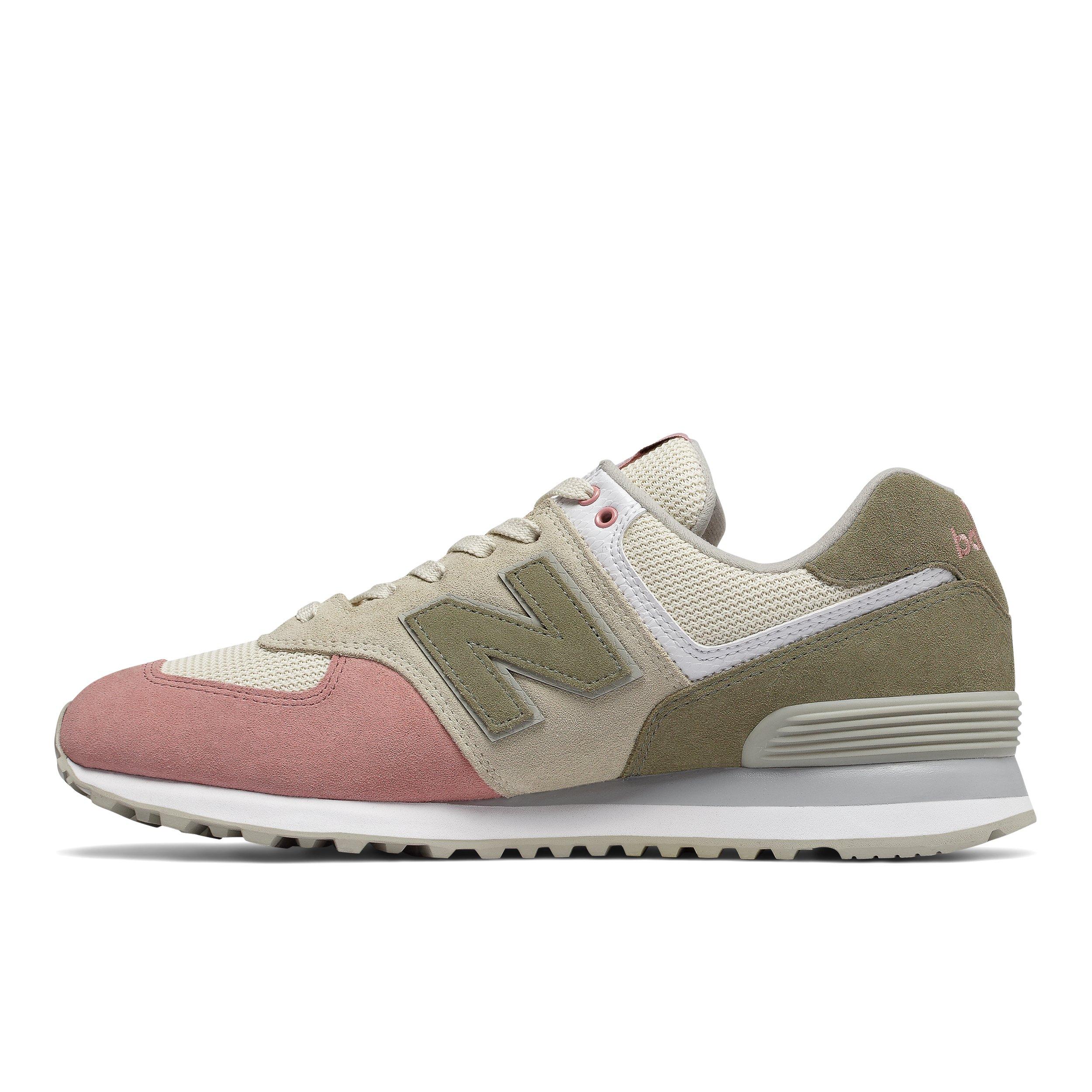 new balance 574 mens pink