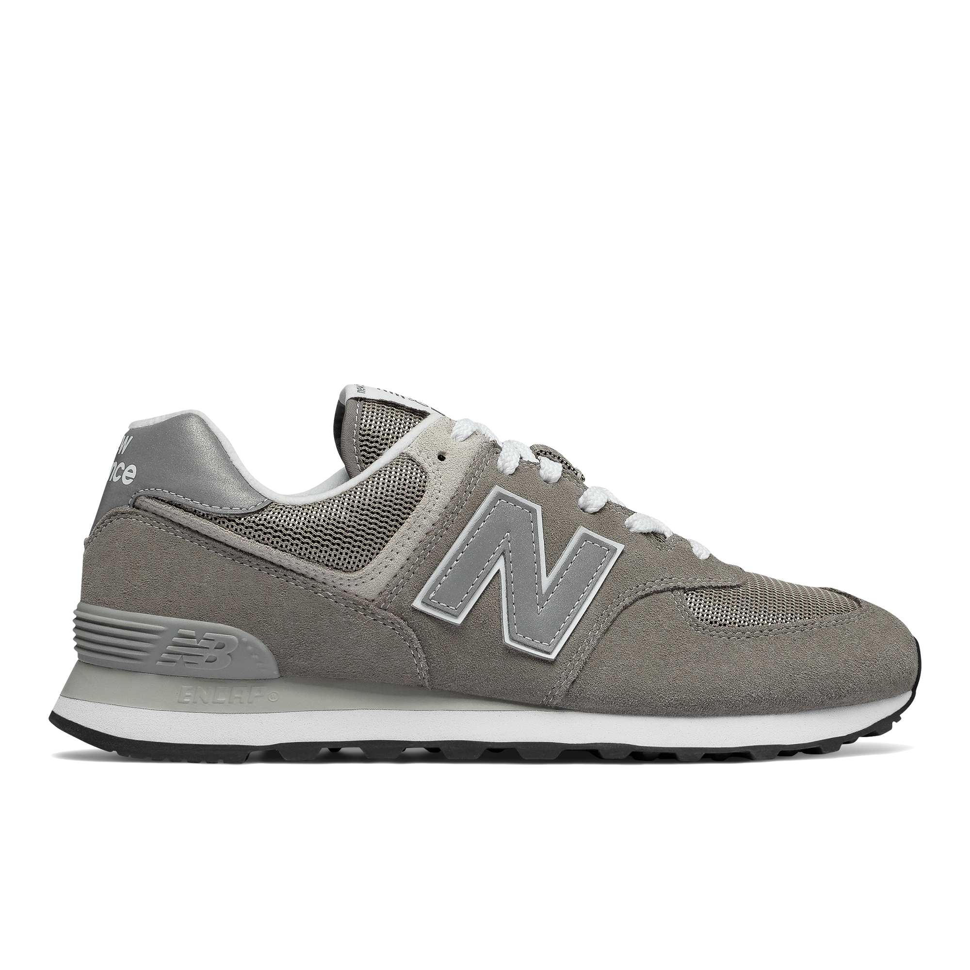 new balance 573 mens shoes grey with white