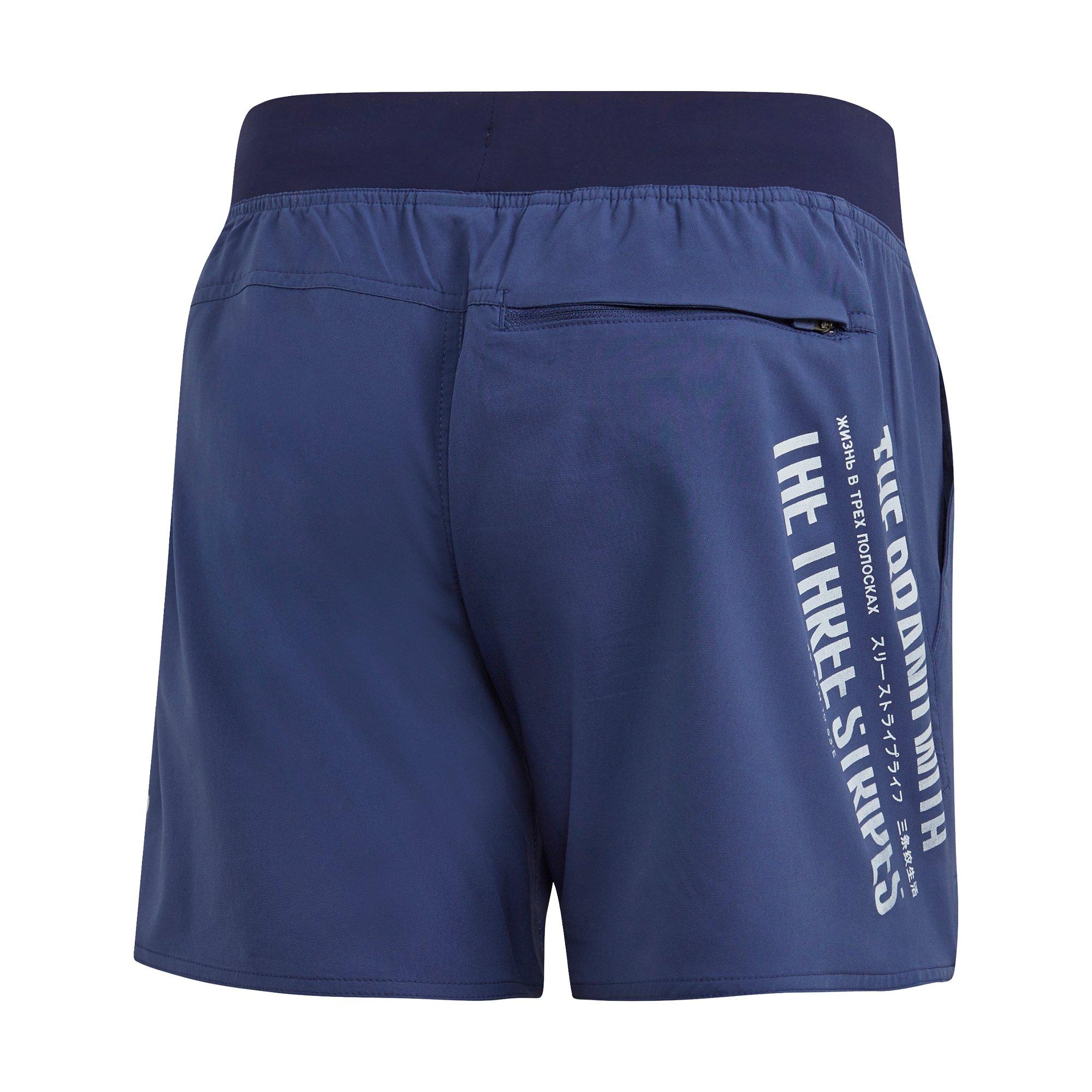 adidas swim shorts with zip pocket