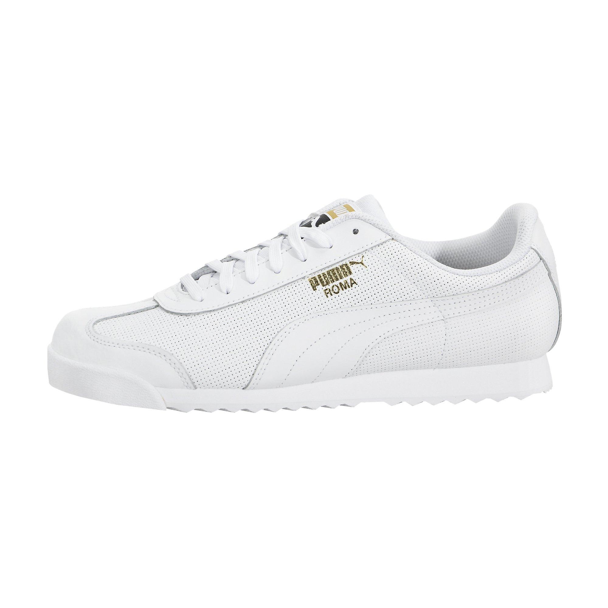 puma roma white mens