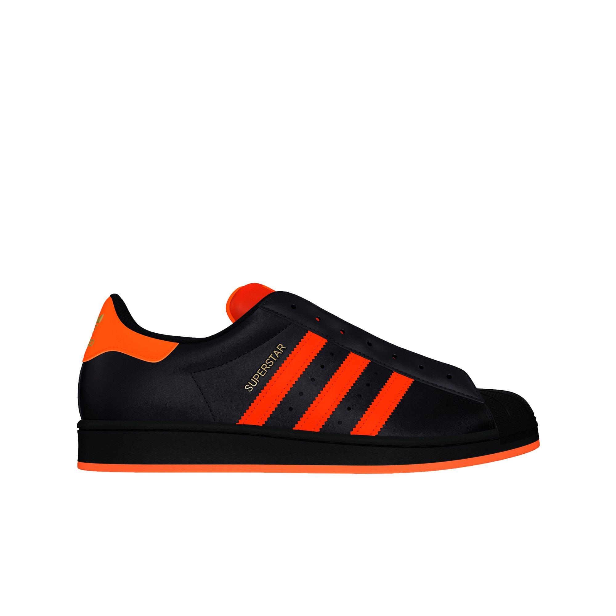 adidas superstar laceless orange