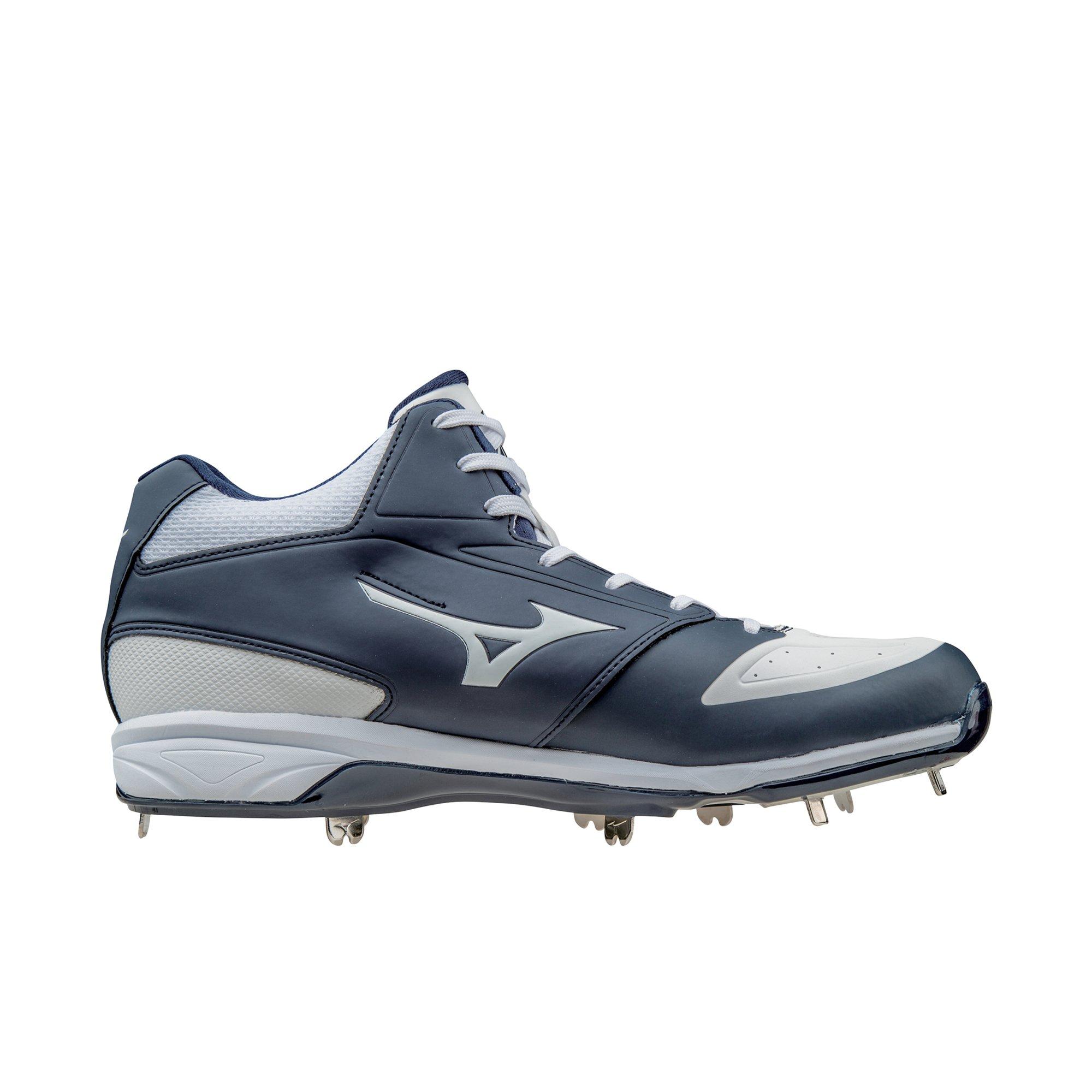 navy mizuno baseball cleats