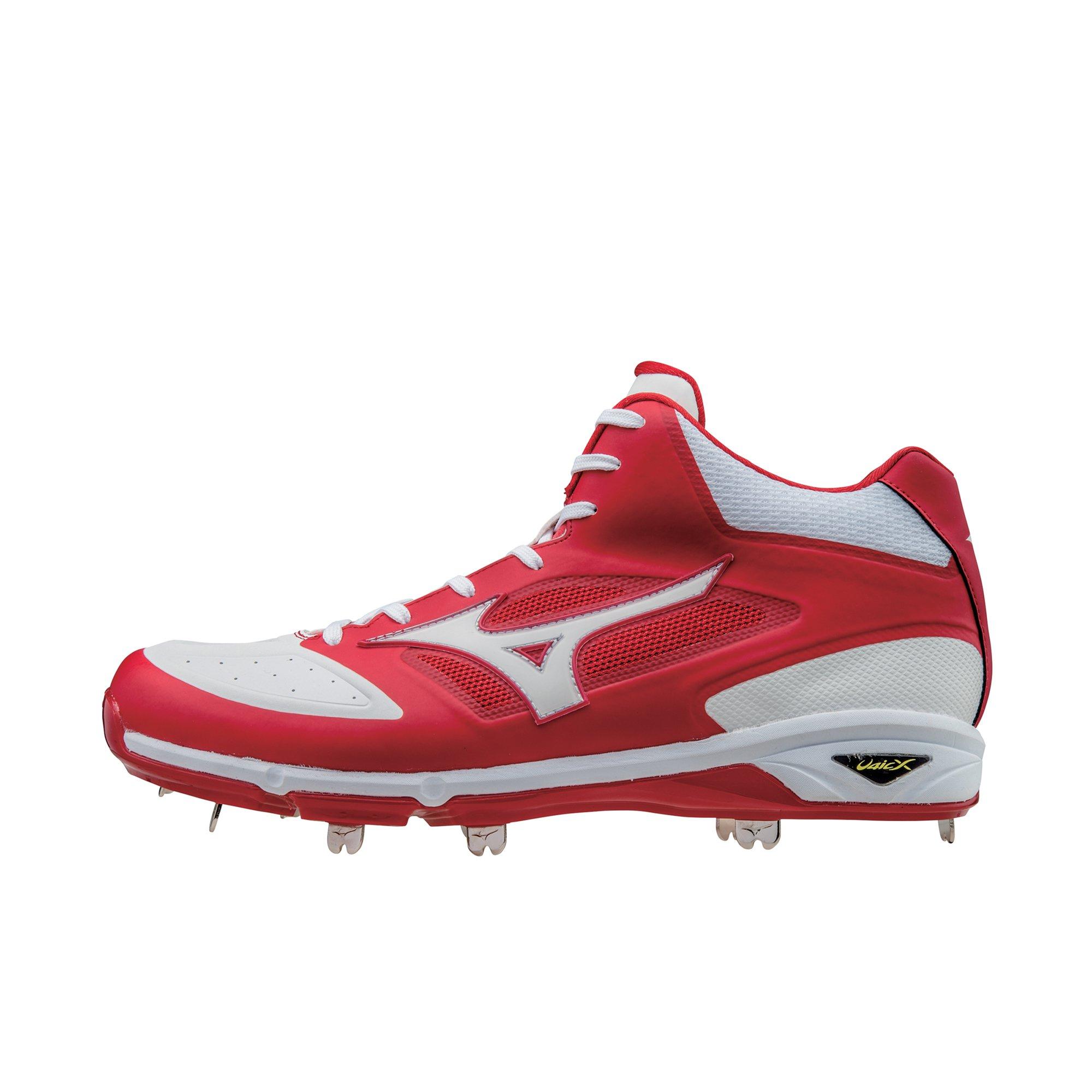 white mizuno baseball cleats