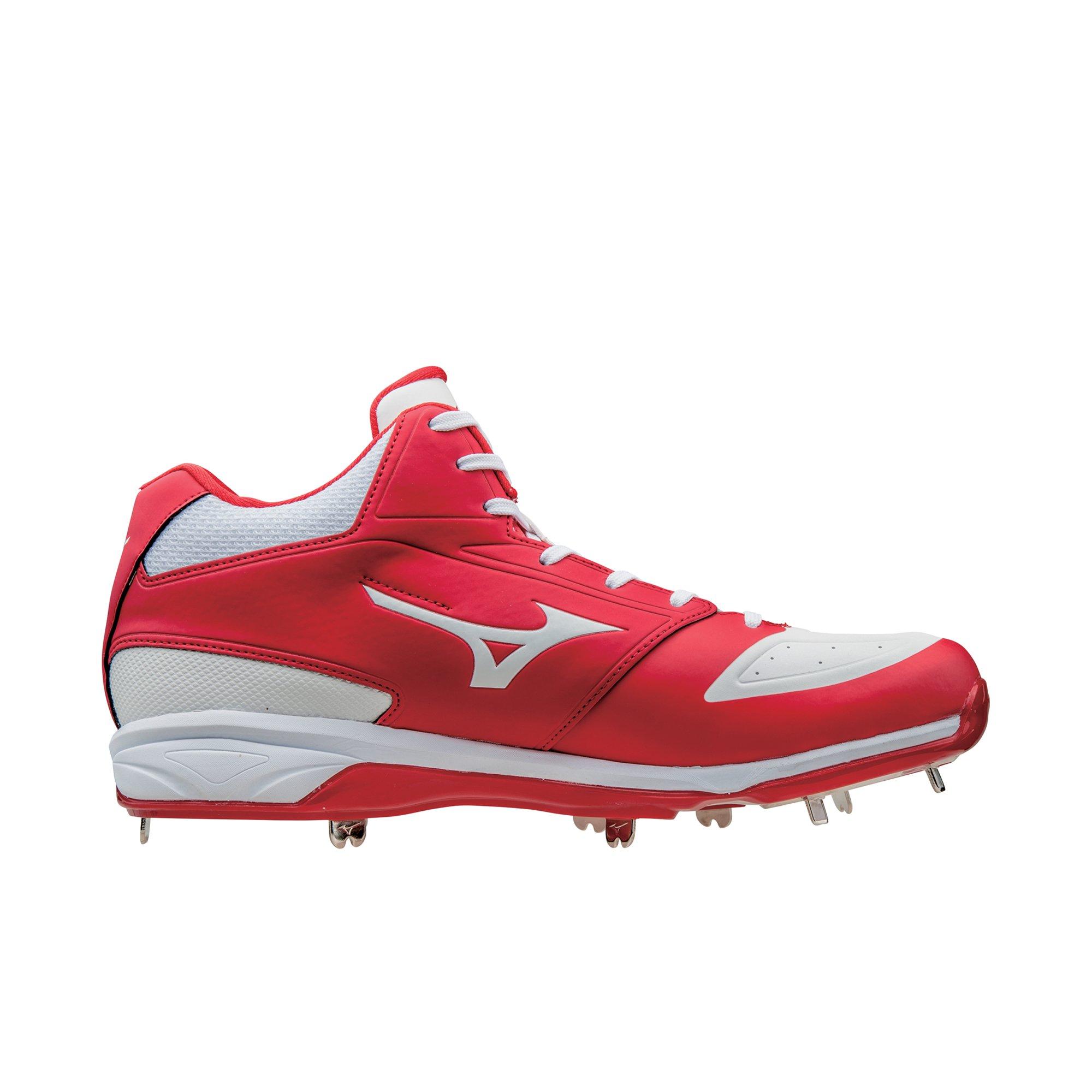 white mizuno baseball cleats