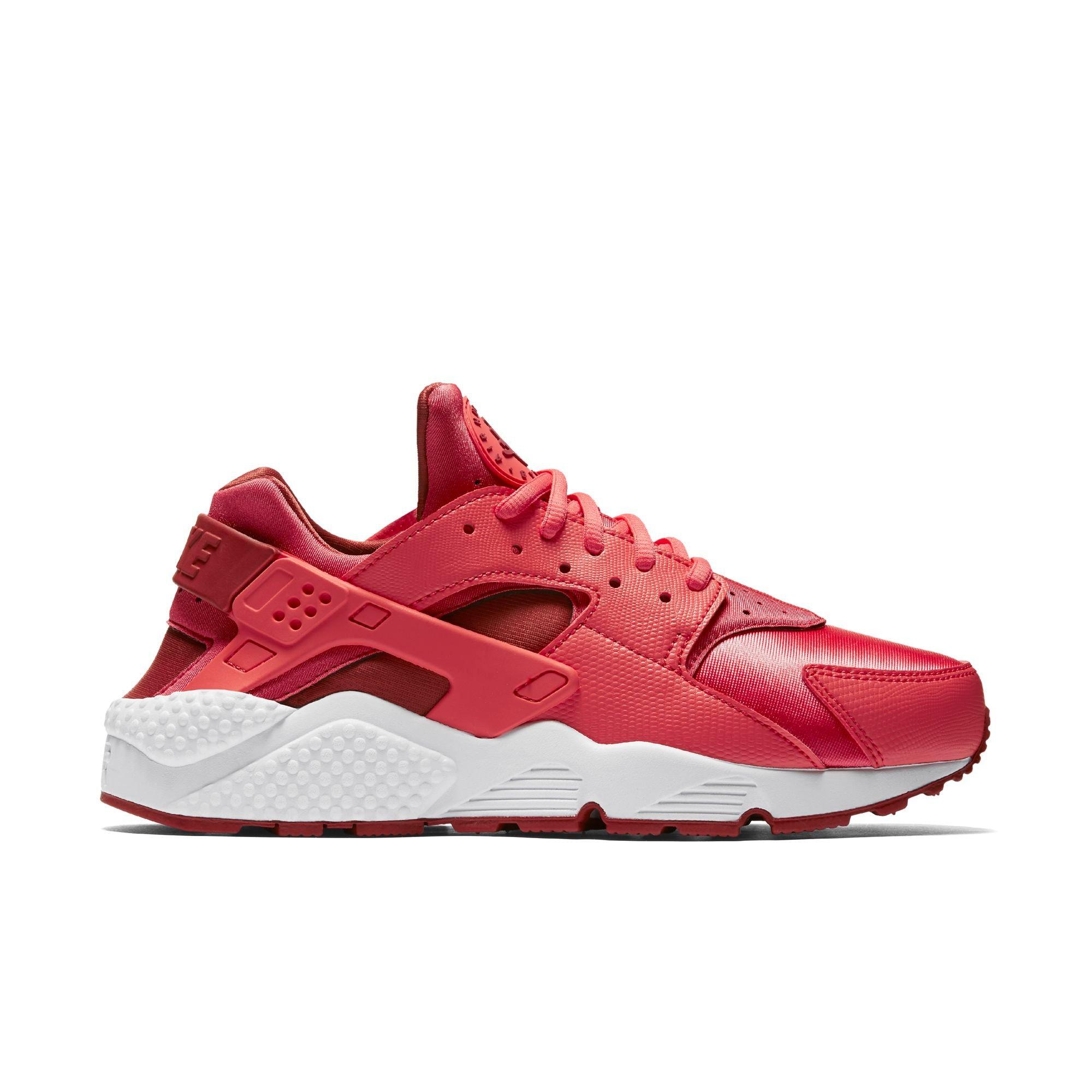 solid red huaraches