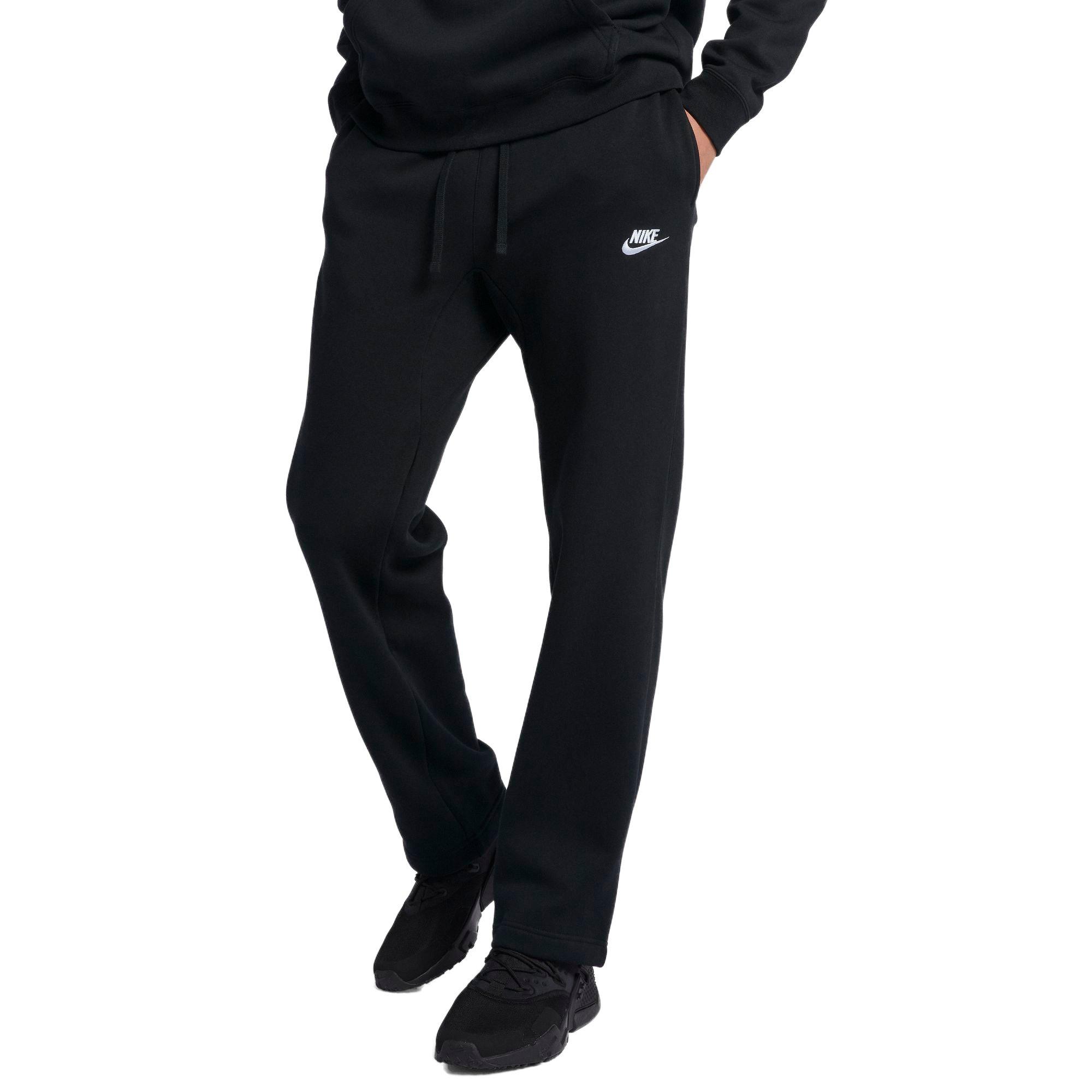 nike men's sportswear open hem club pants