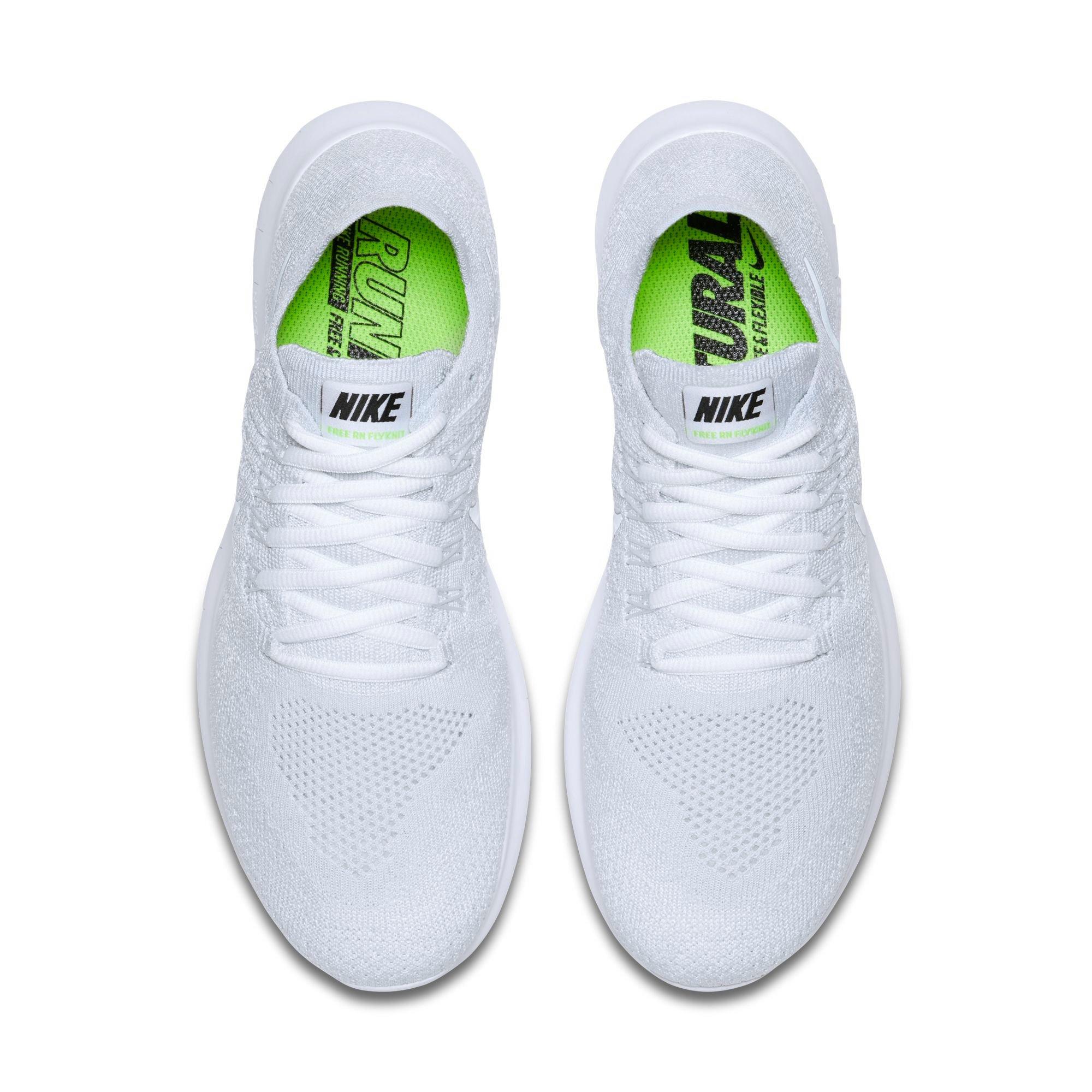 womens white nike free rn