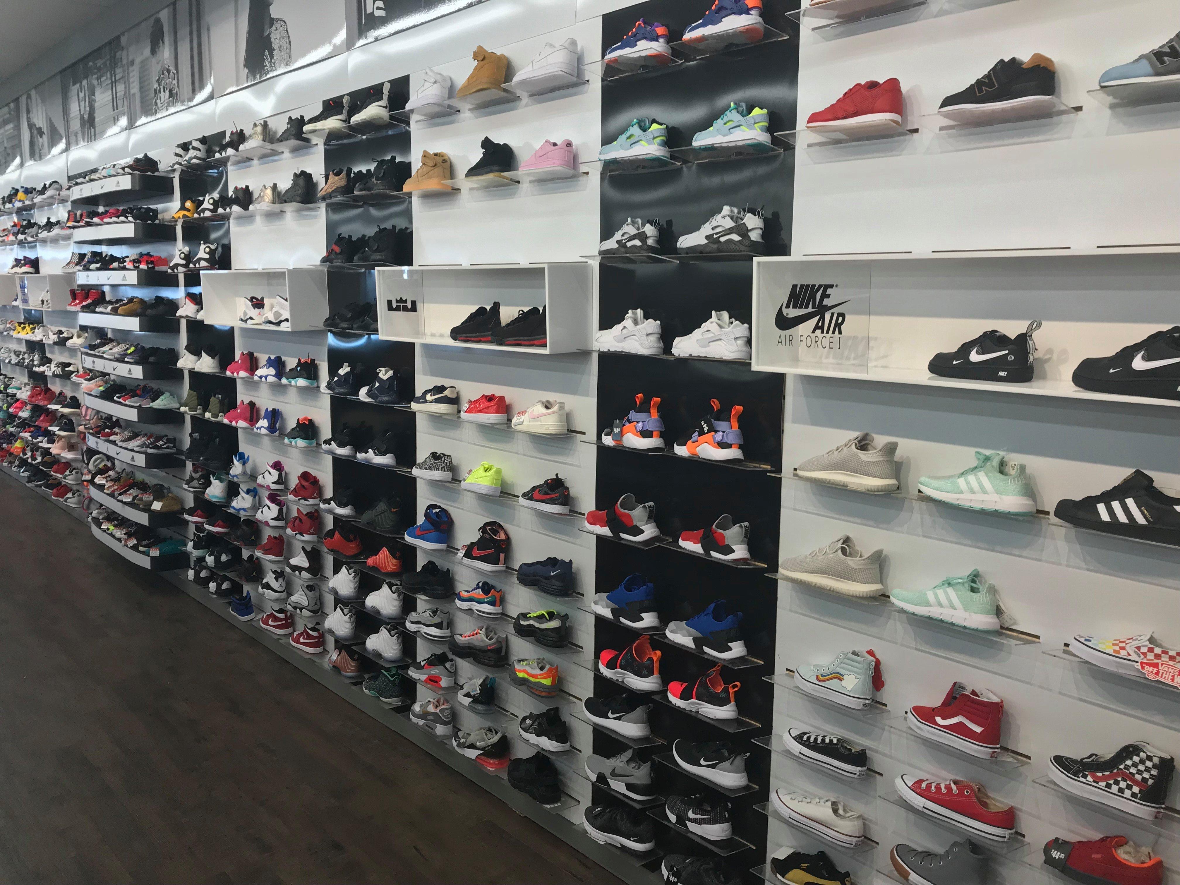 nearest sneaker store