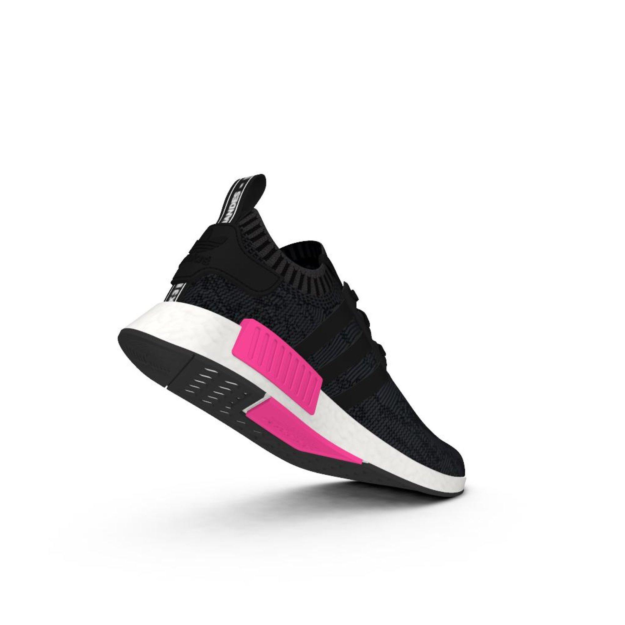 black and pink nmds