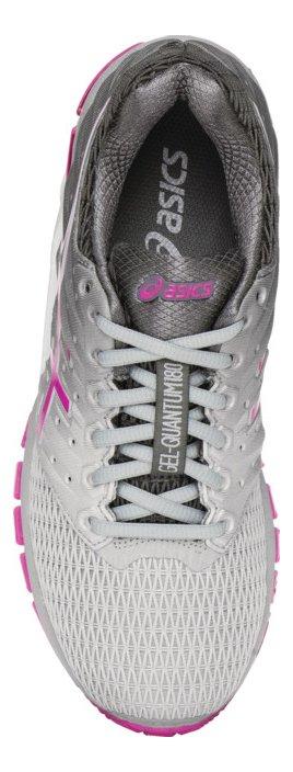 pink and gray asics