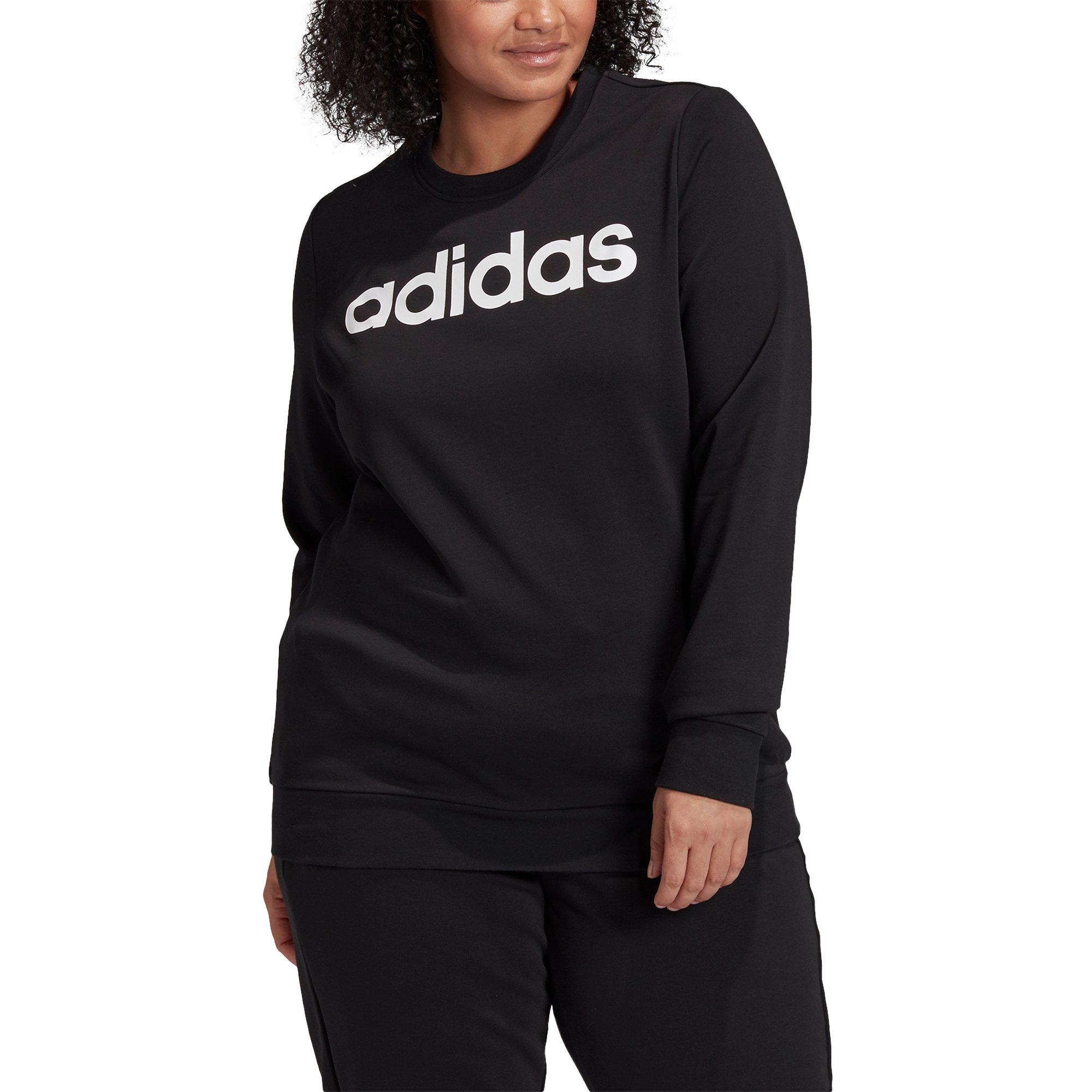 adidas essentials linear sweatshirt