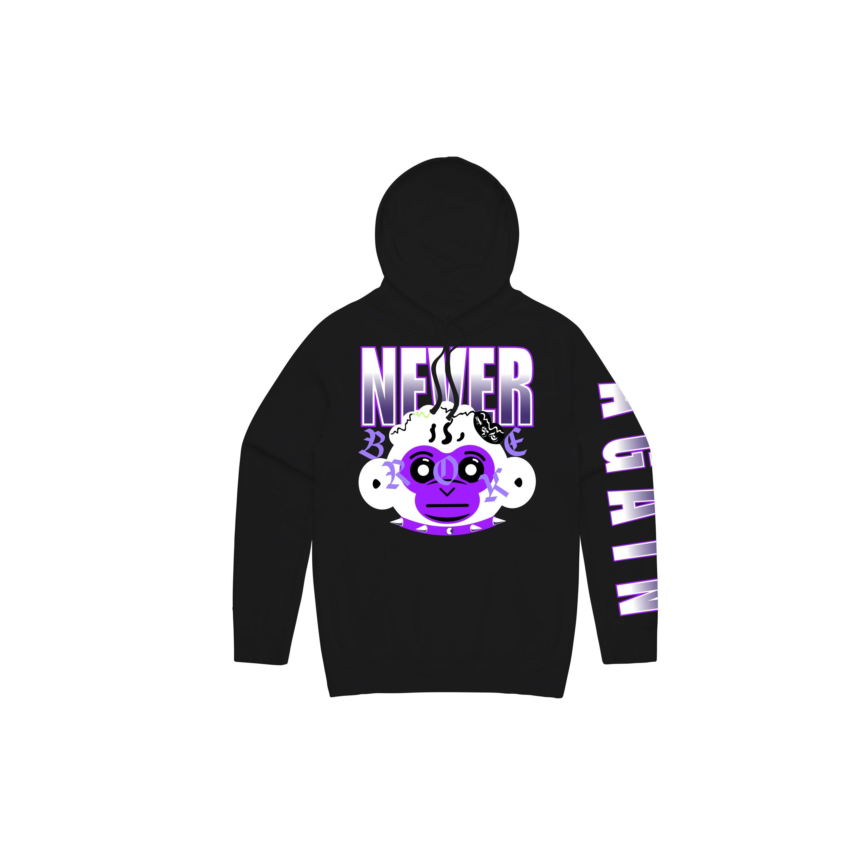 baby purple hoodie