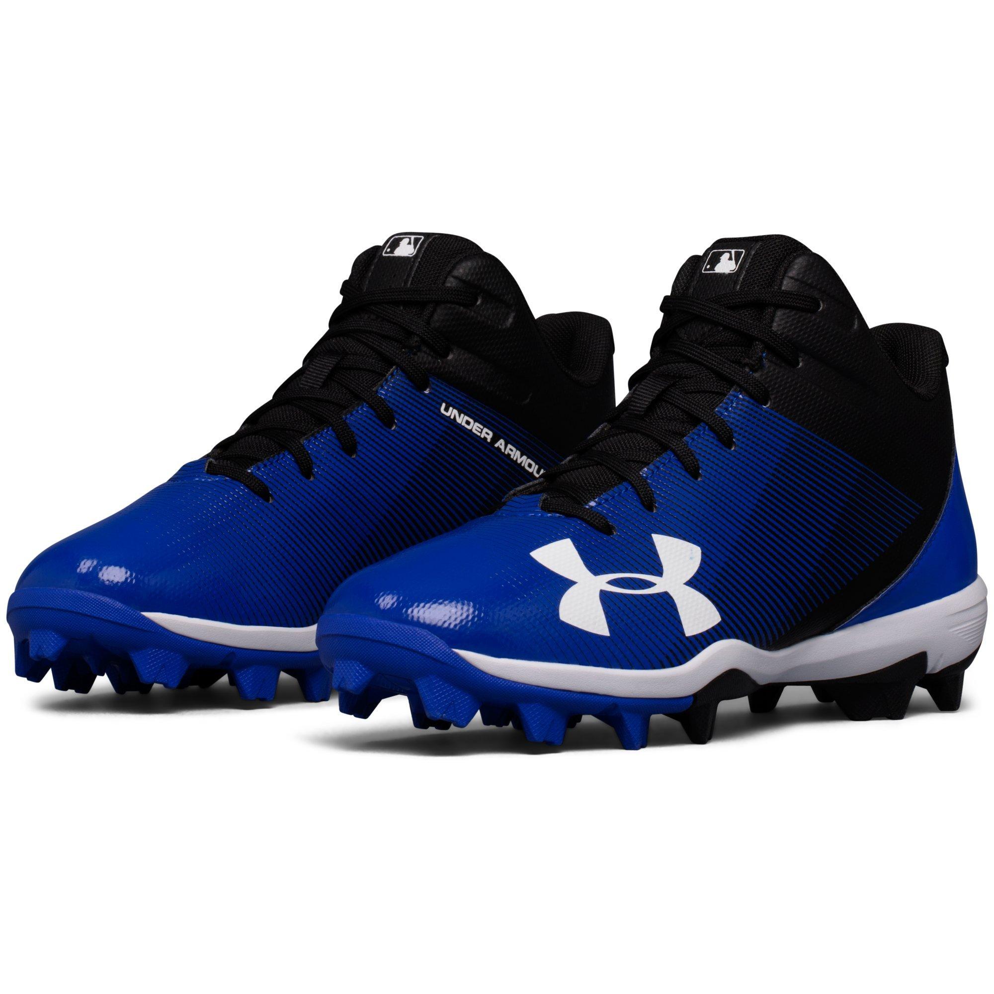 under armour blue baseball cleats