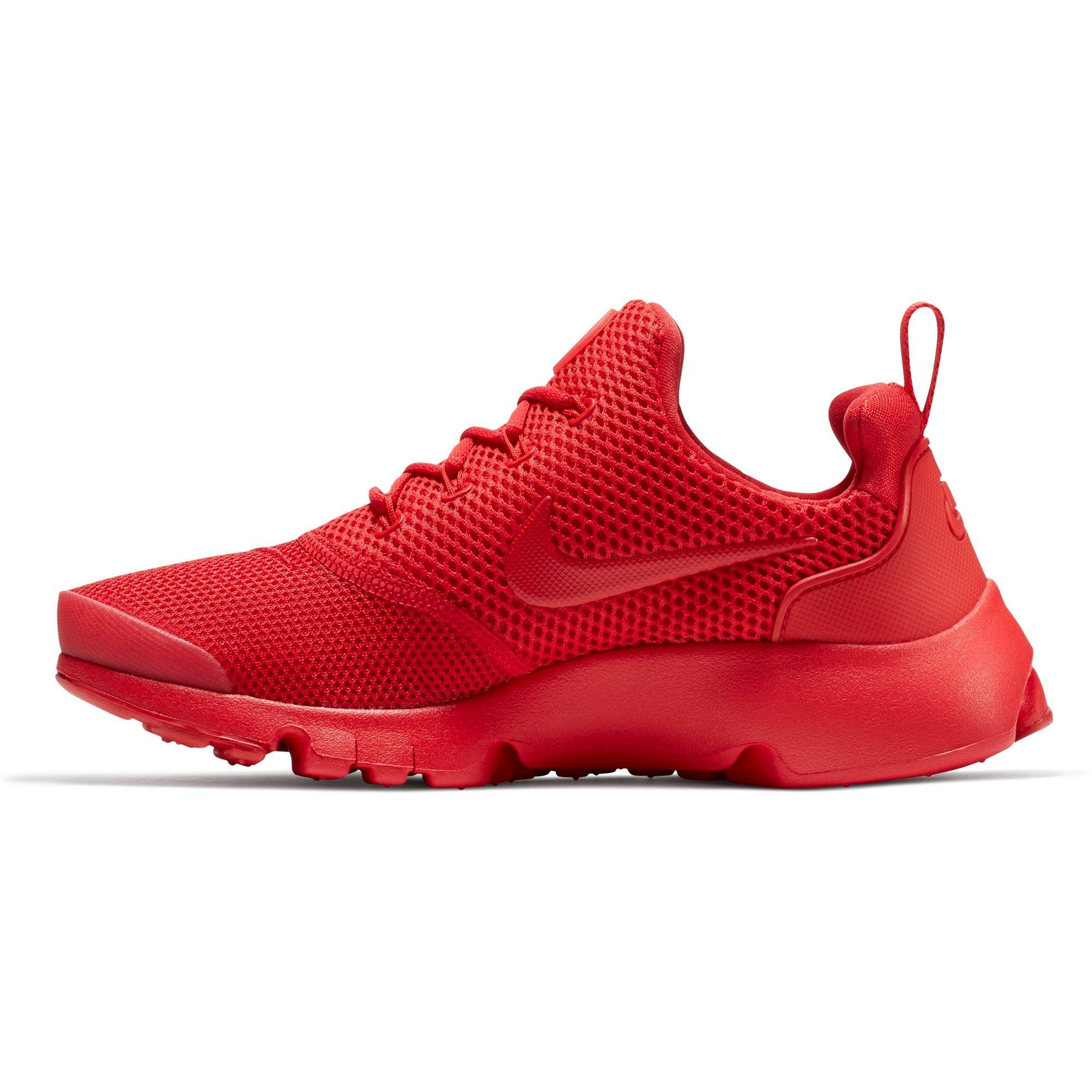 all red nike presto