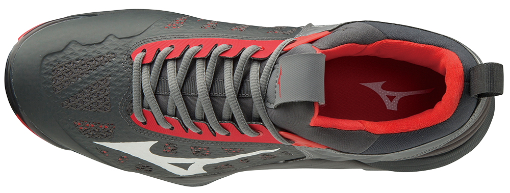 mizuno wave momentum red