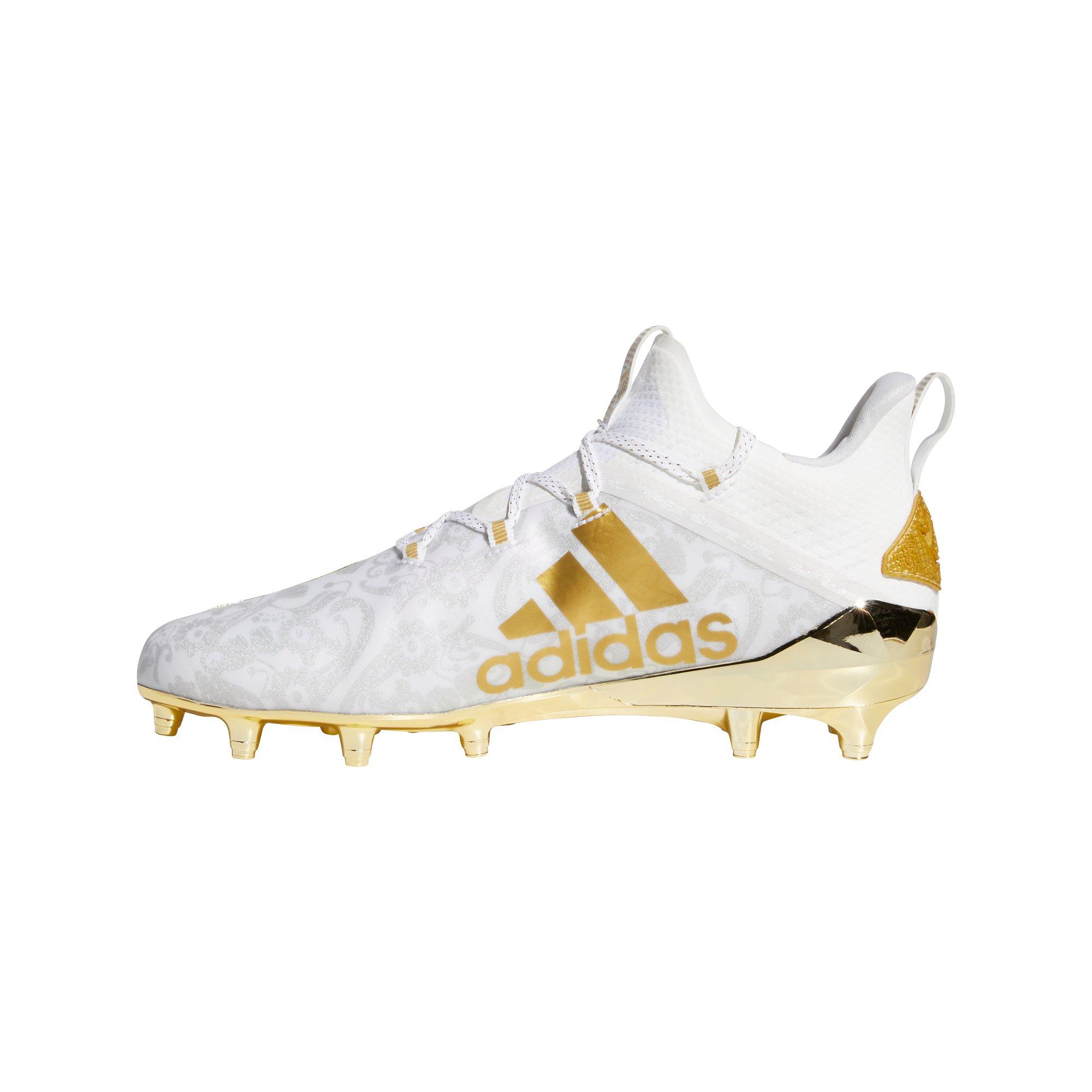 adidas white gold cleats