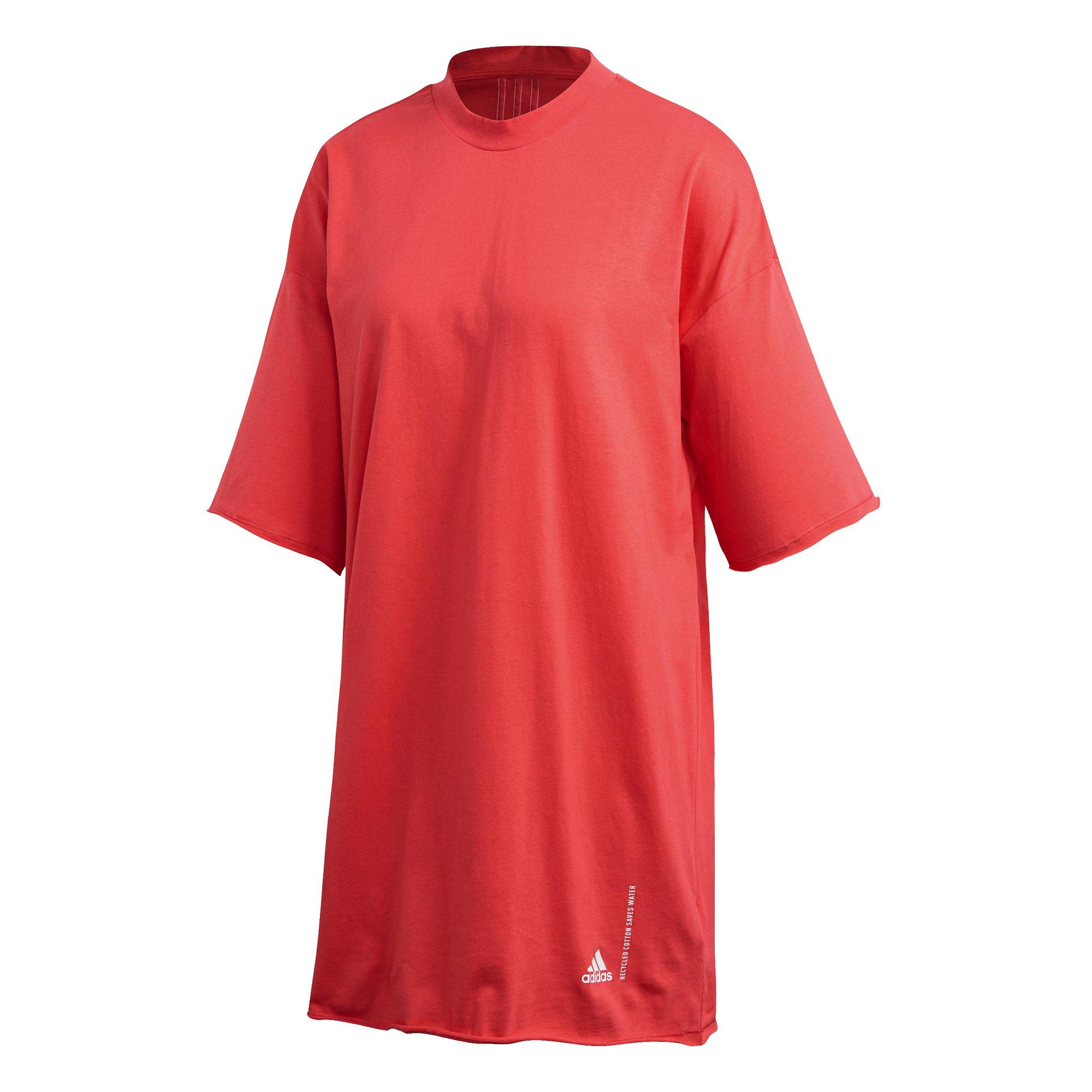 adidas pink t shirt dress