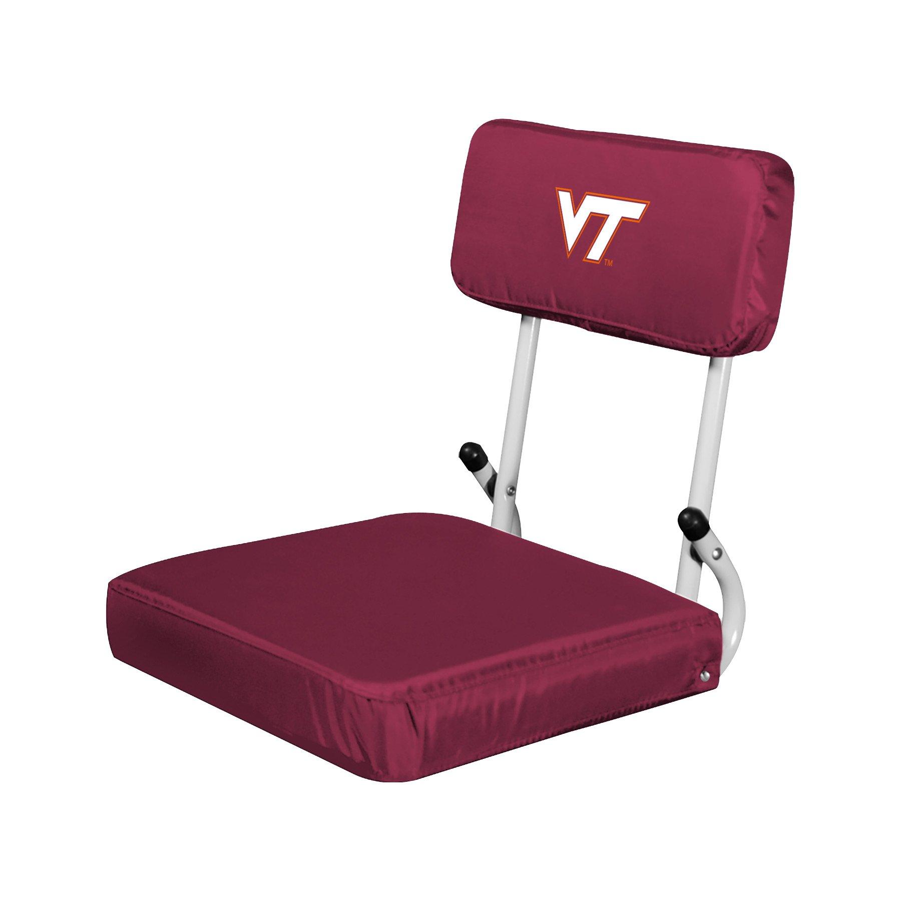 Logo Chair Company Virginia Tech Hokies Hardback Stadium Seat