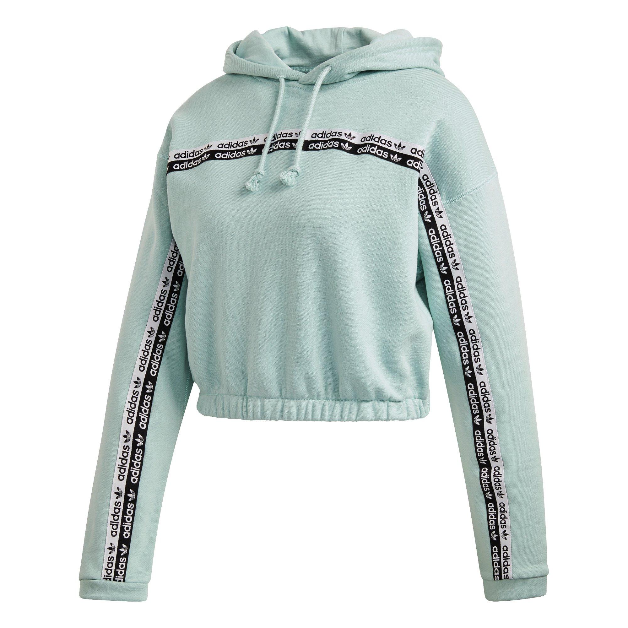adidas hoodie women green