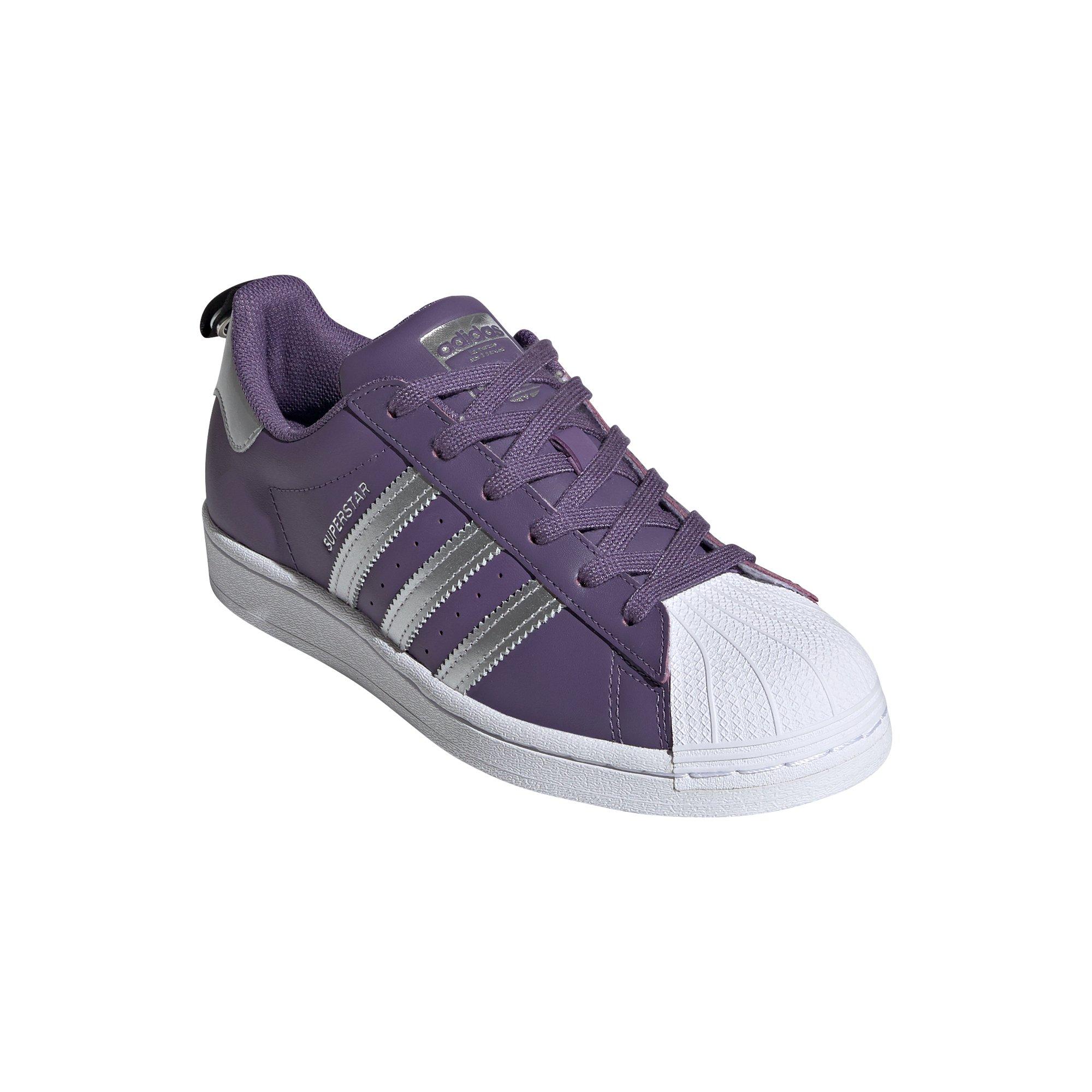 adidas superstar metallic purple