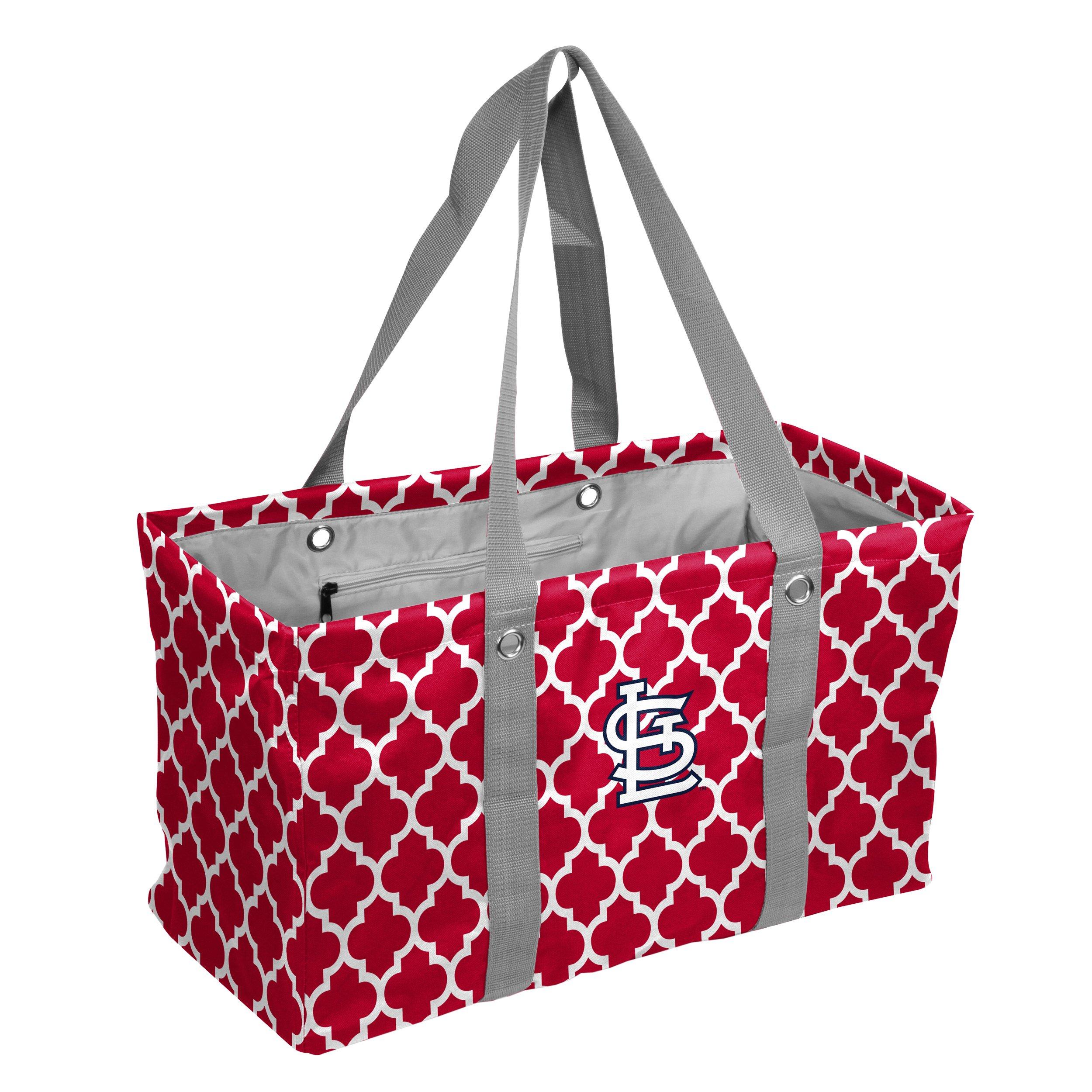 Logo Chair Company St Louis Cardinals Quatrefoil Picnic Caddy