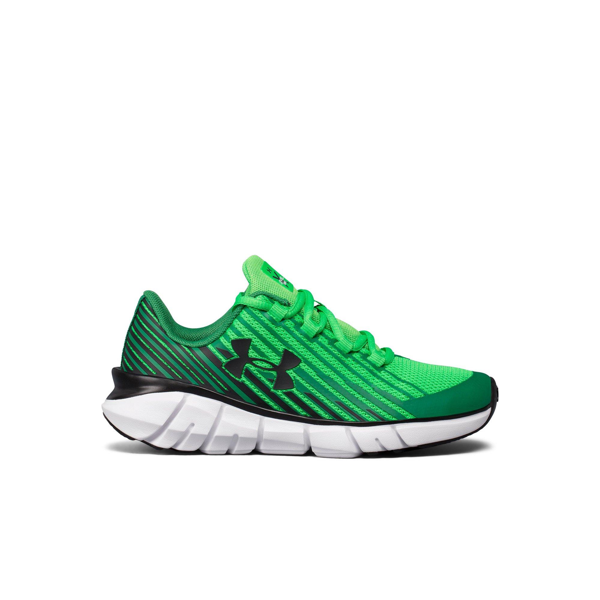 boys green running shoes