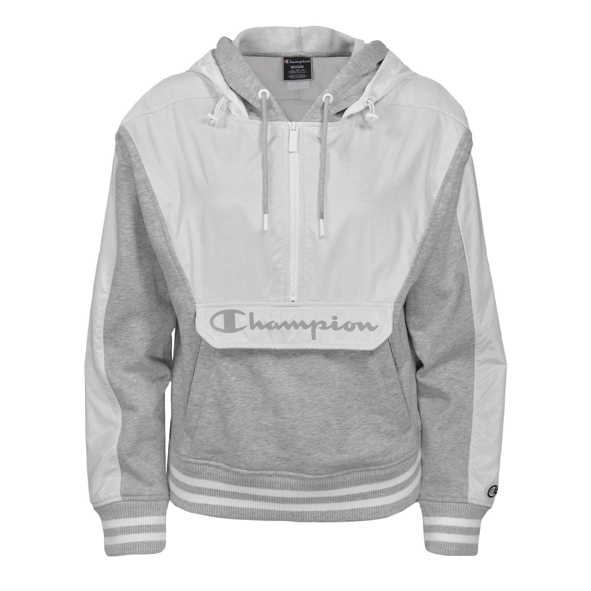 champion half zip hoodie women's