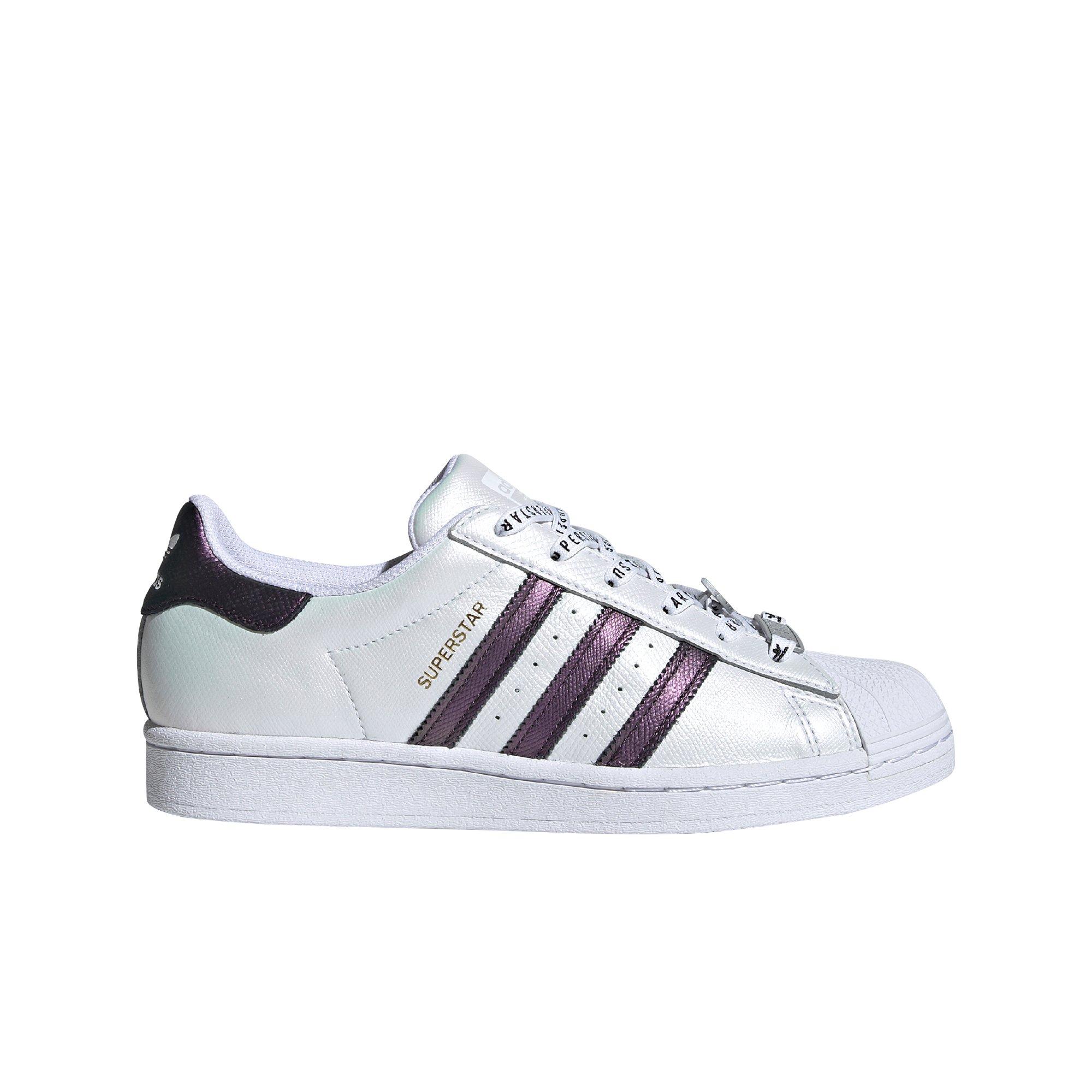 adidas superstar metallic purple
