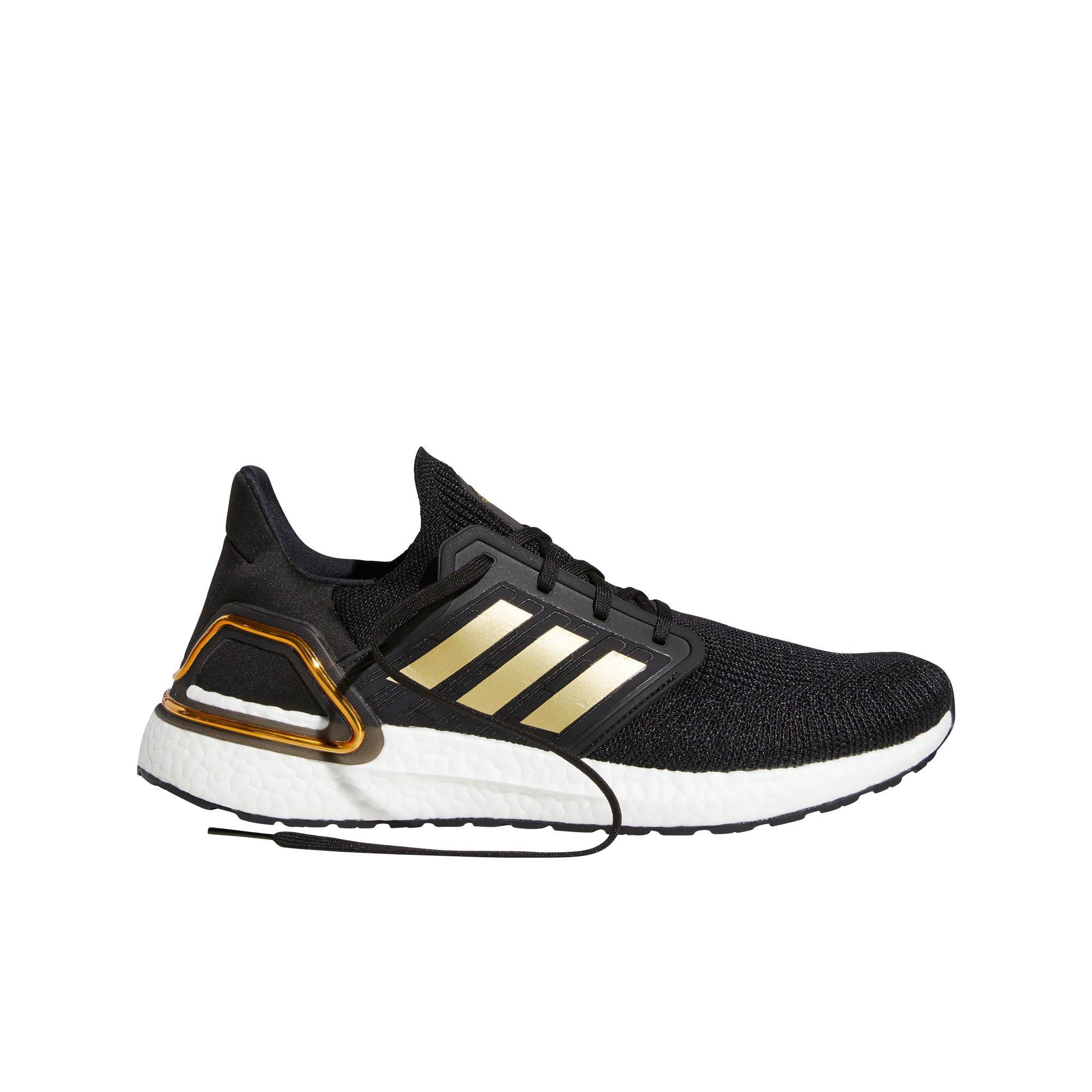 ultra boost black gold metallic