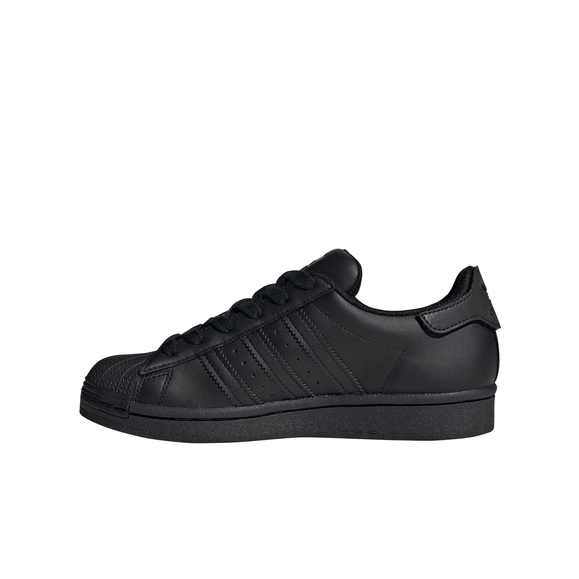 adidas superstar core black white