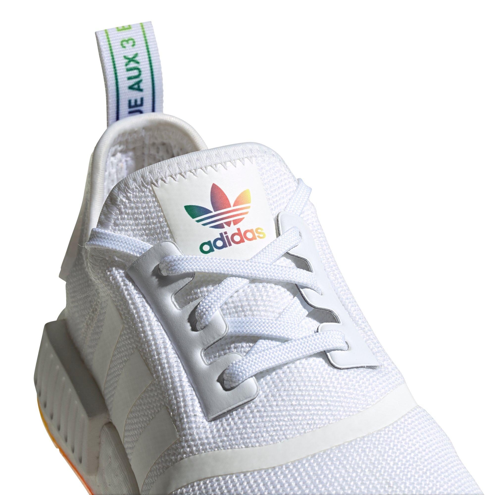 kids' grade school nmd_r1 shoes white