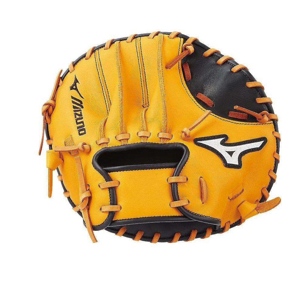 yellow mizuno baseball glove