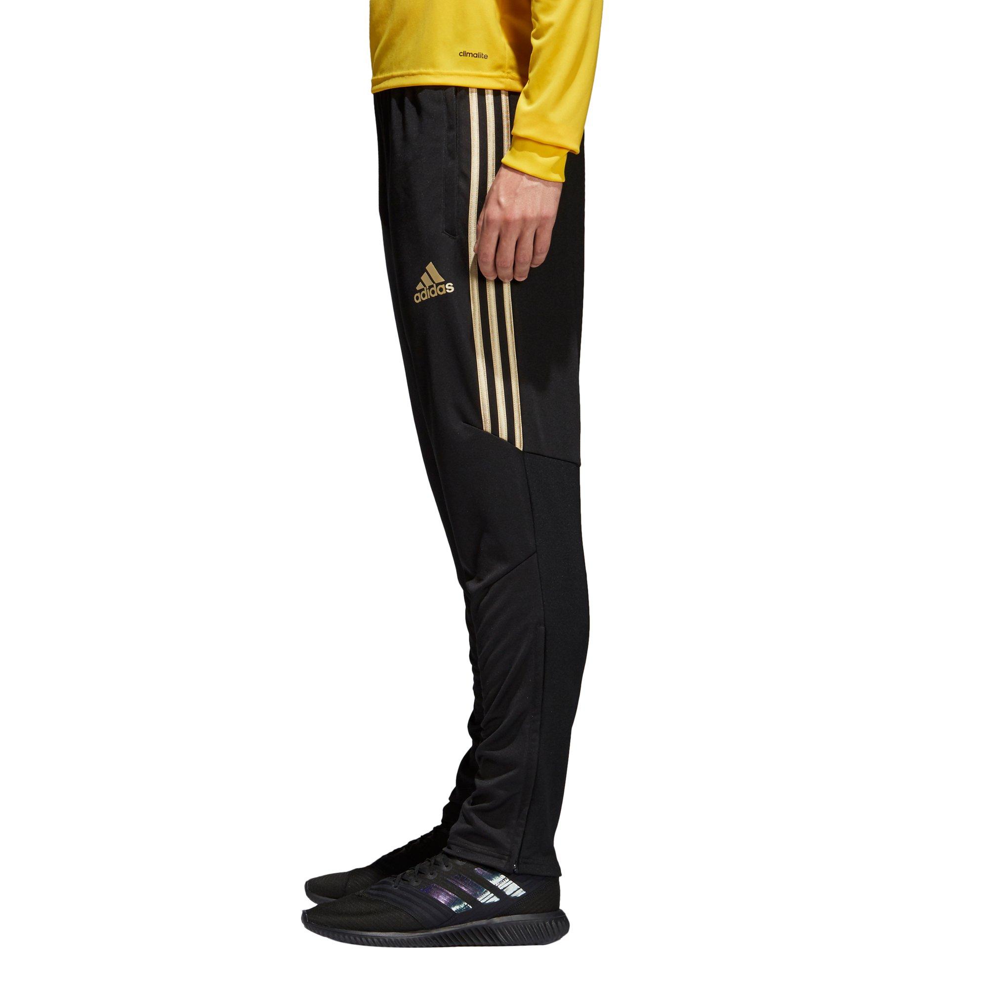 adidas men's tiro metallic soccer pants