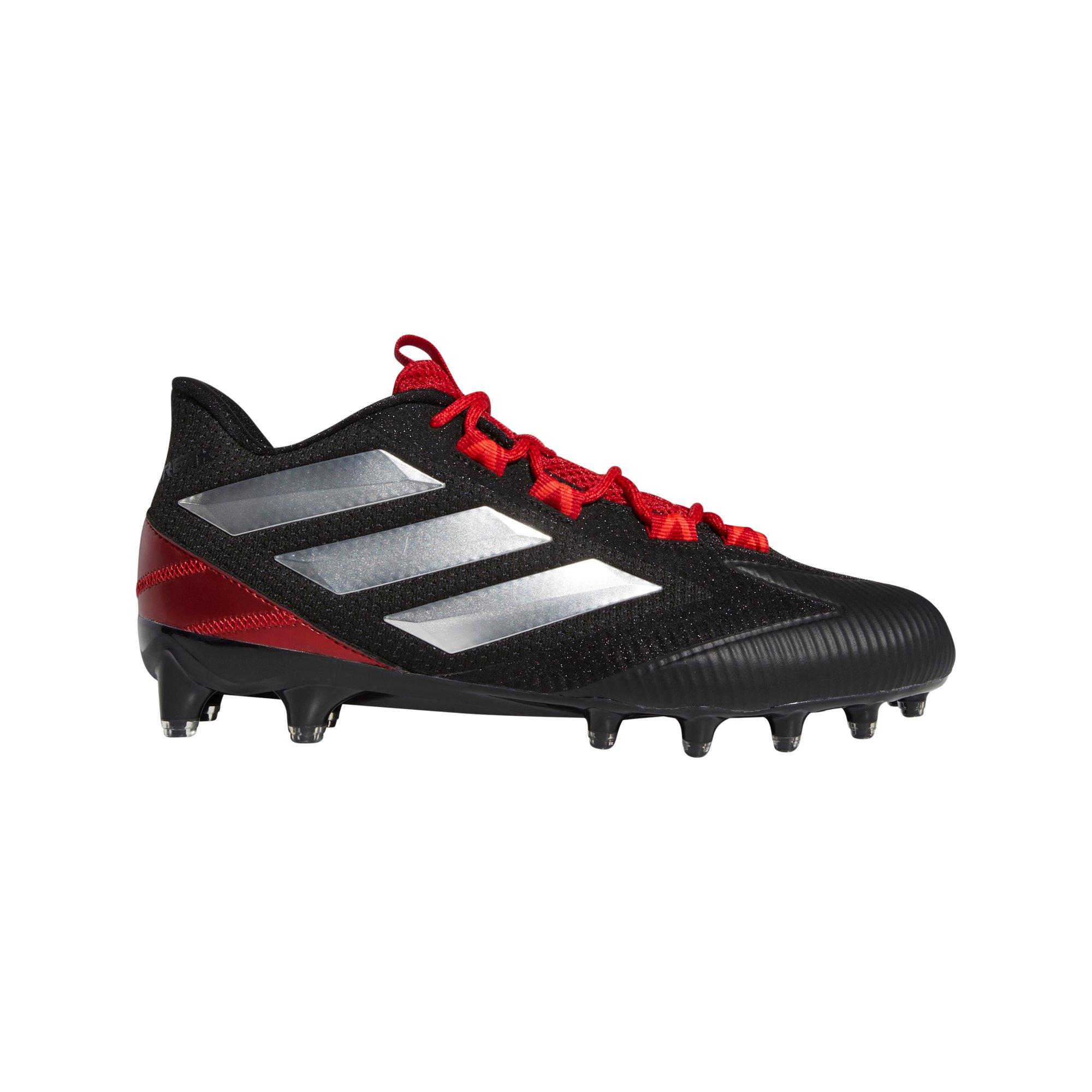 adidas red spike football cleats