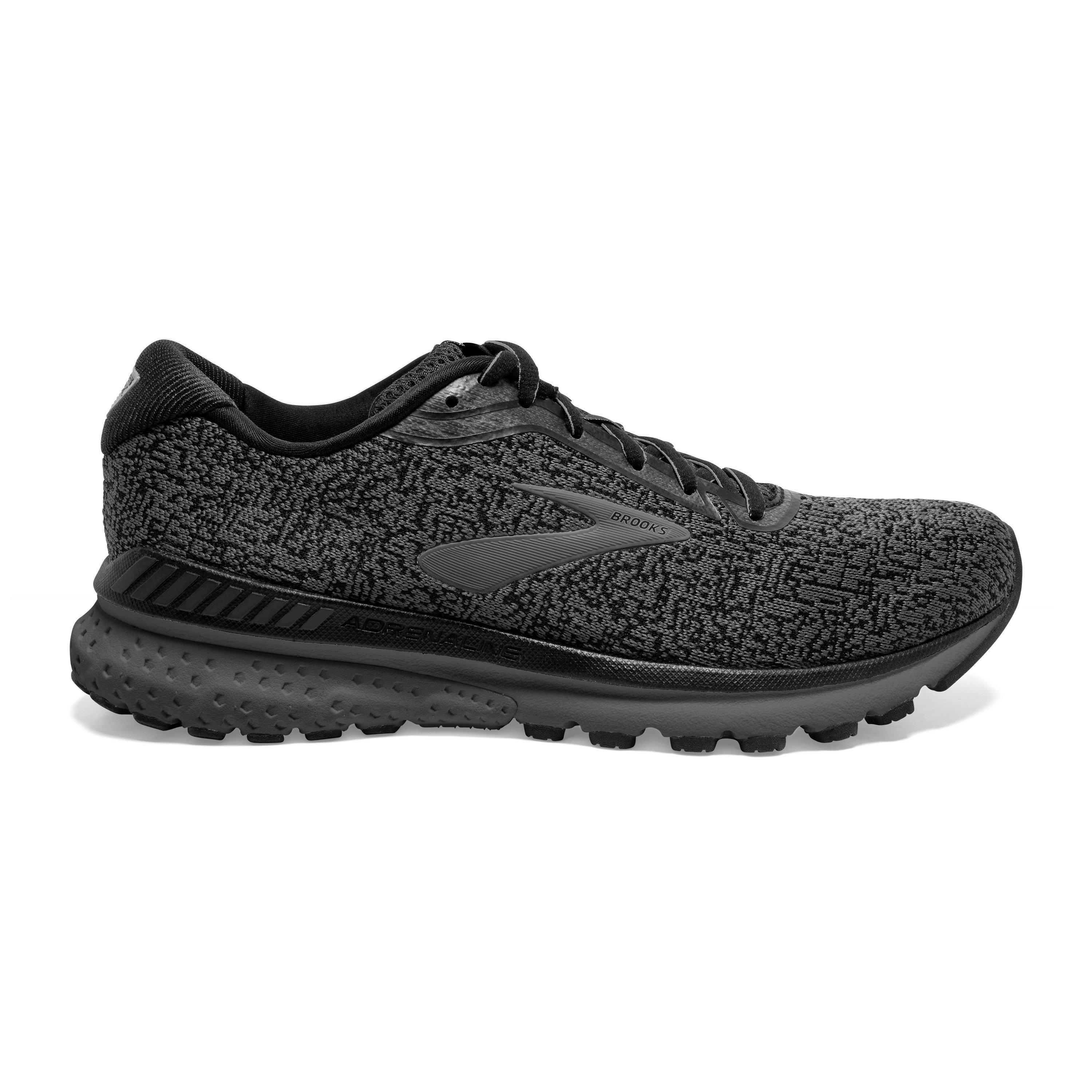 brooks adrenaline gts black mens