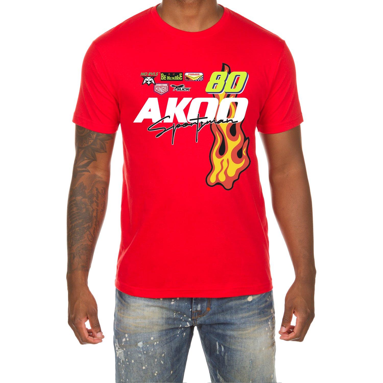 red akoo jeans