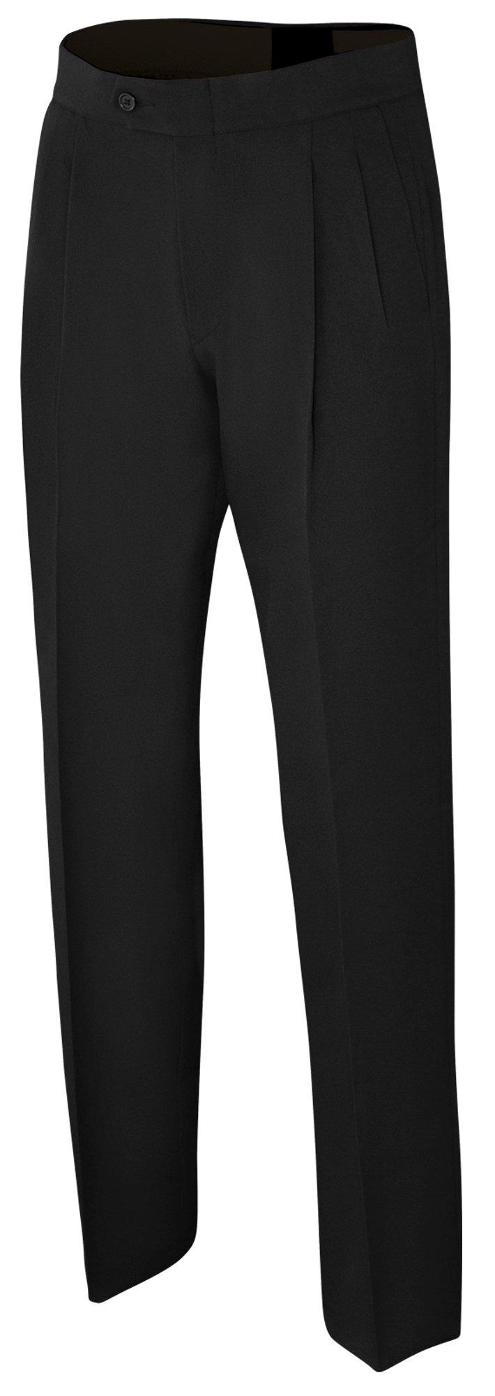 black basketball referee pants