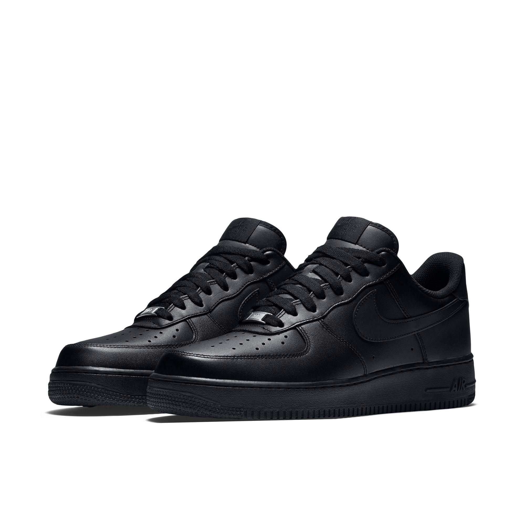 low top black air force 1