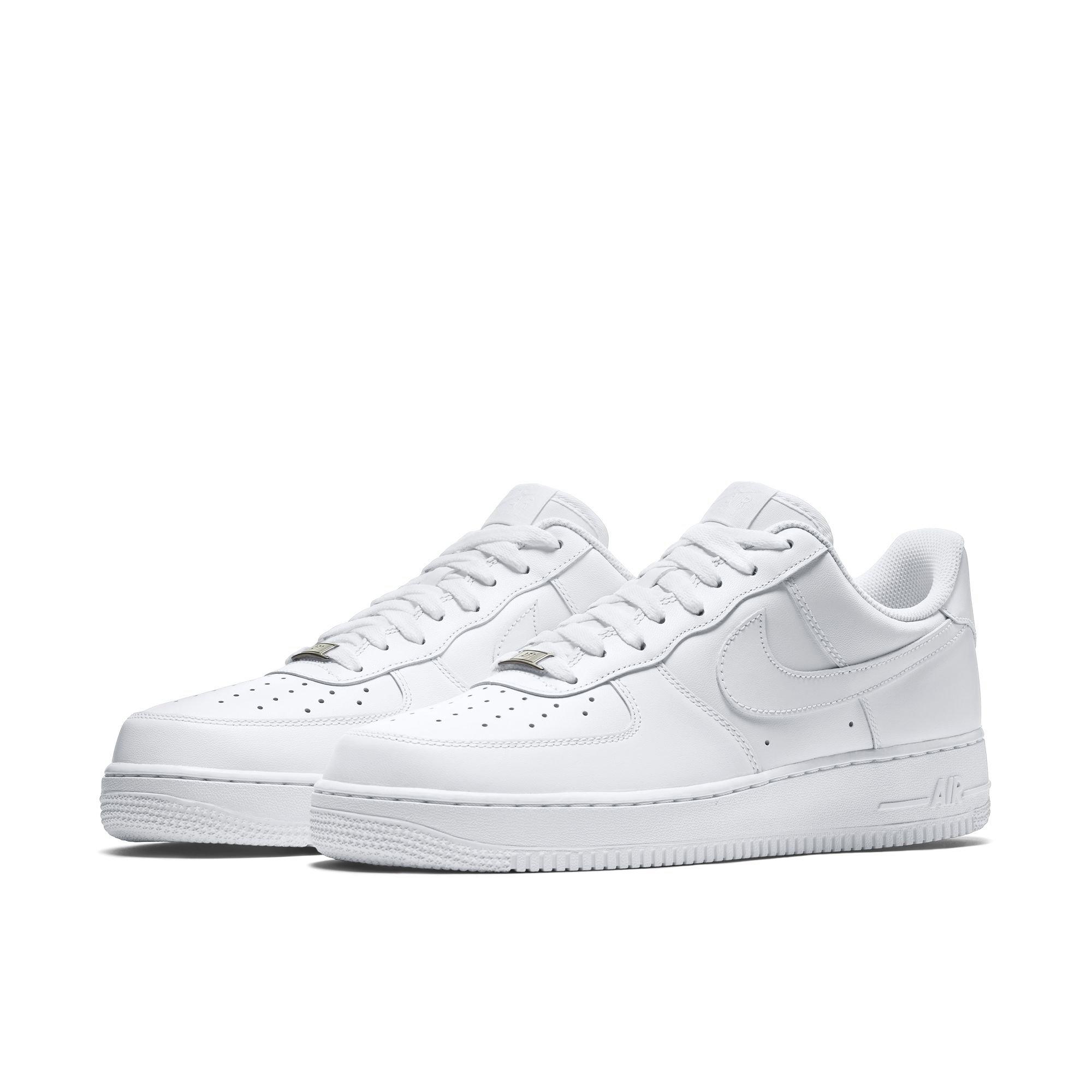 nike air force 1 low men's white basketball shoes