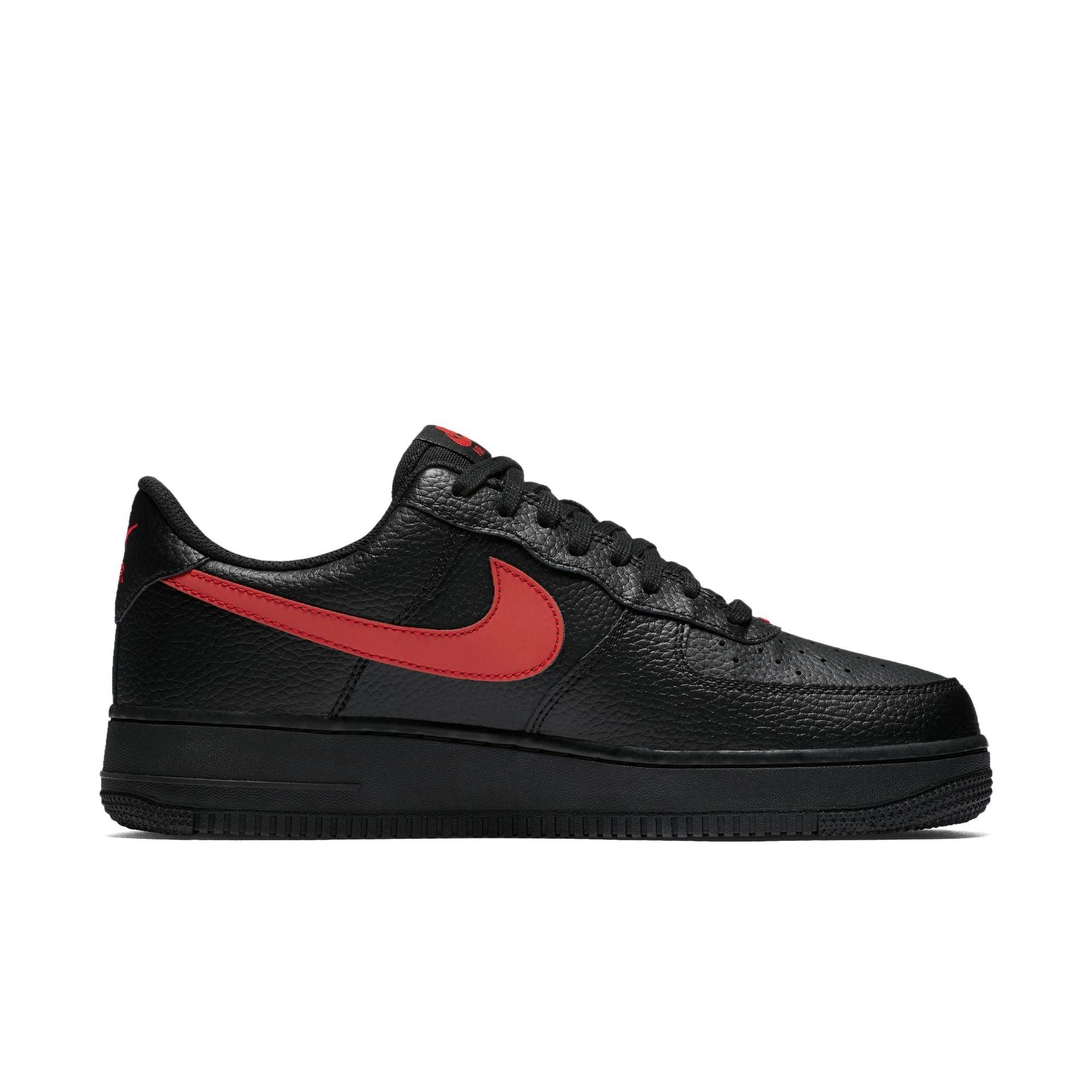 red black and white high top air force ones