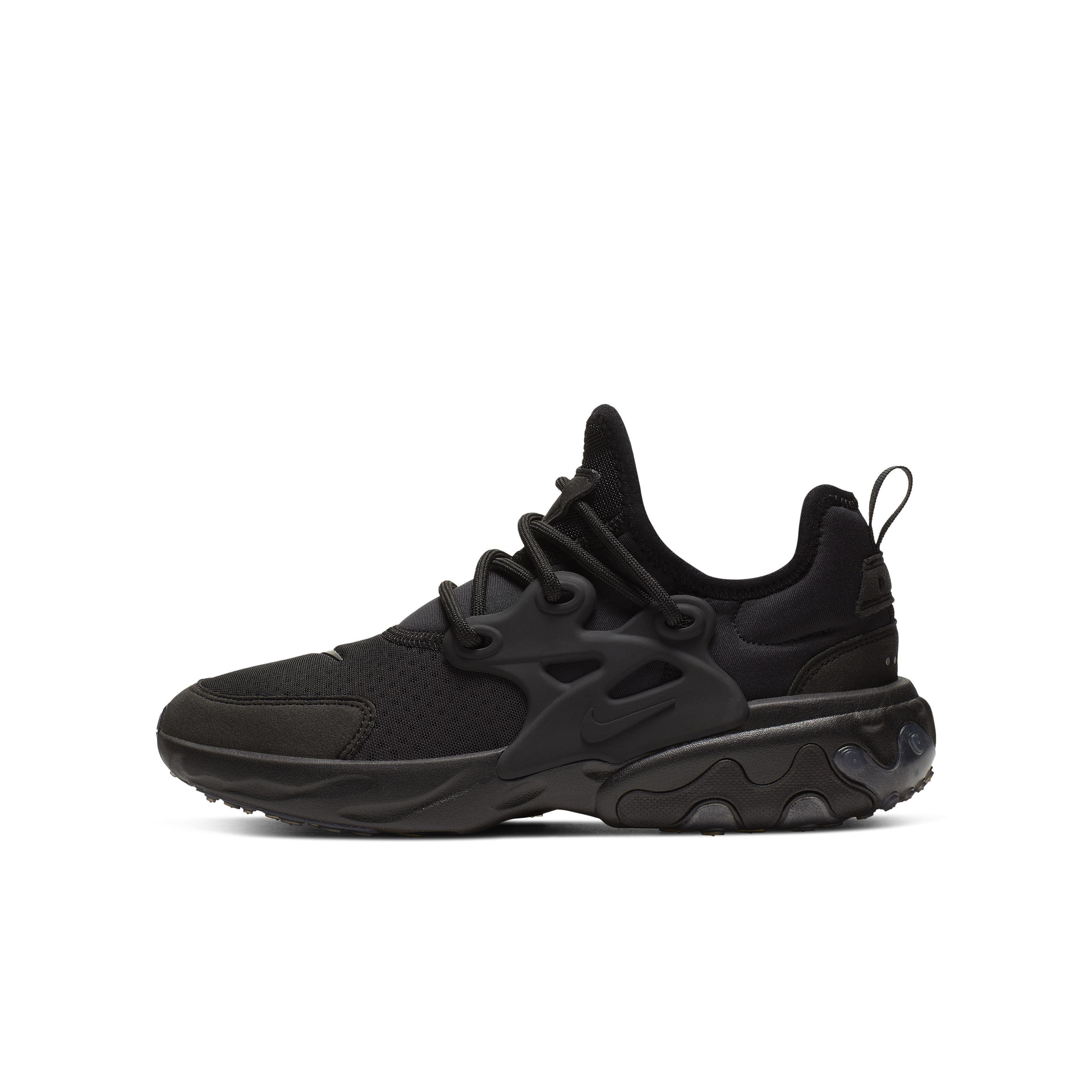 nike react presto black