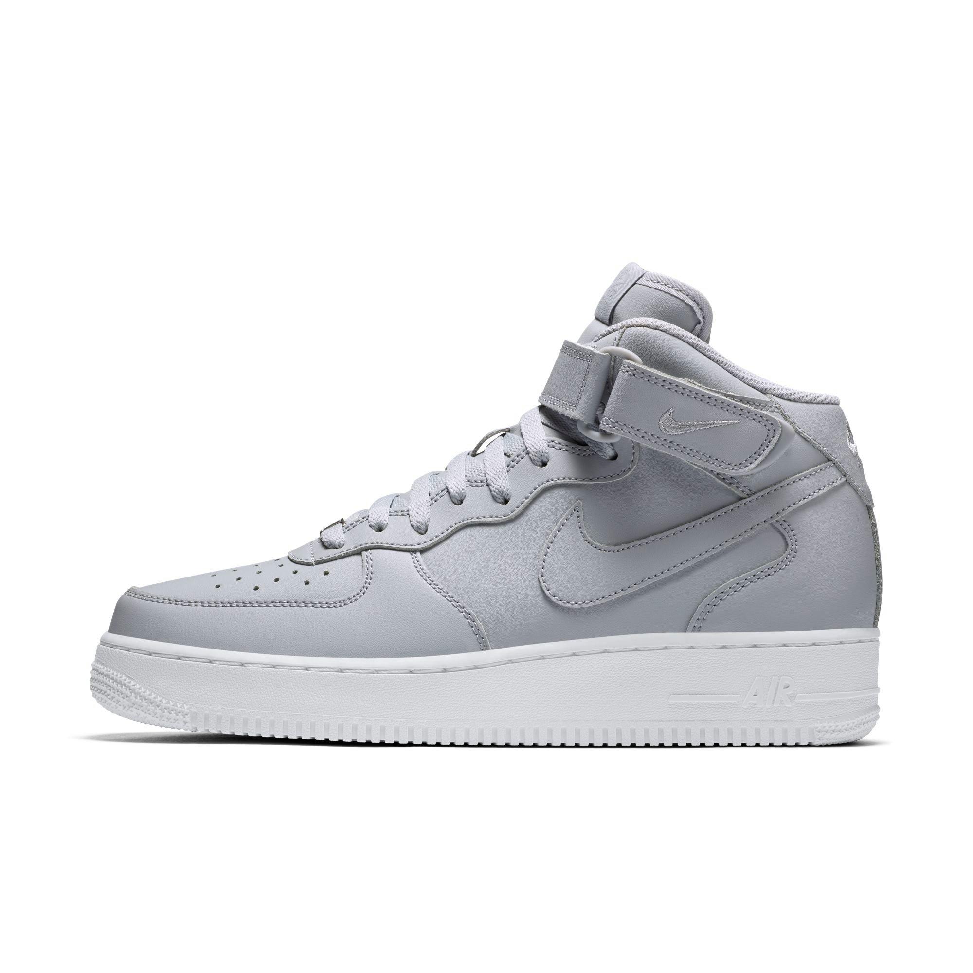 grey nike air force 1 mens