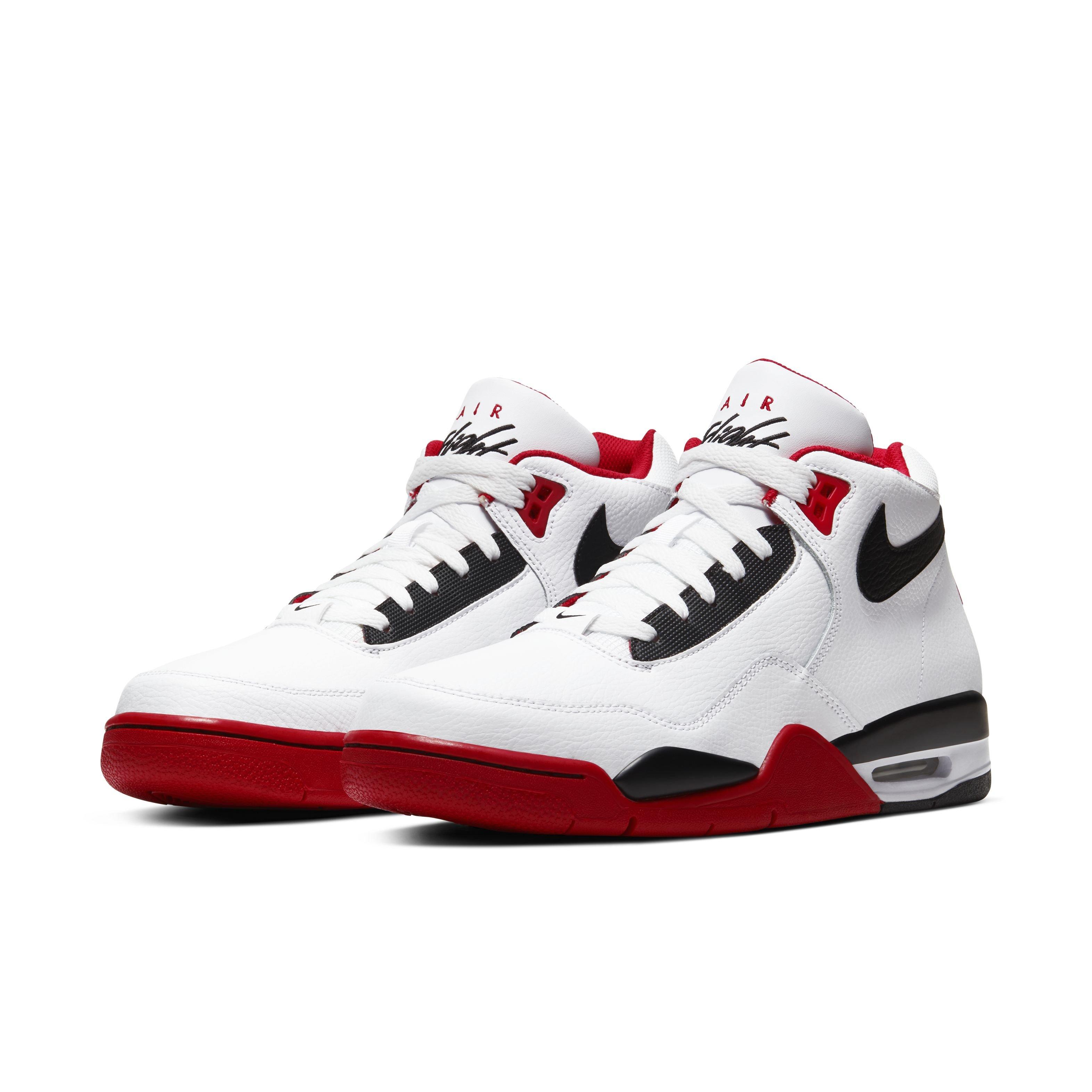 nike flight legacy all white