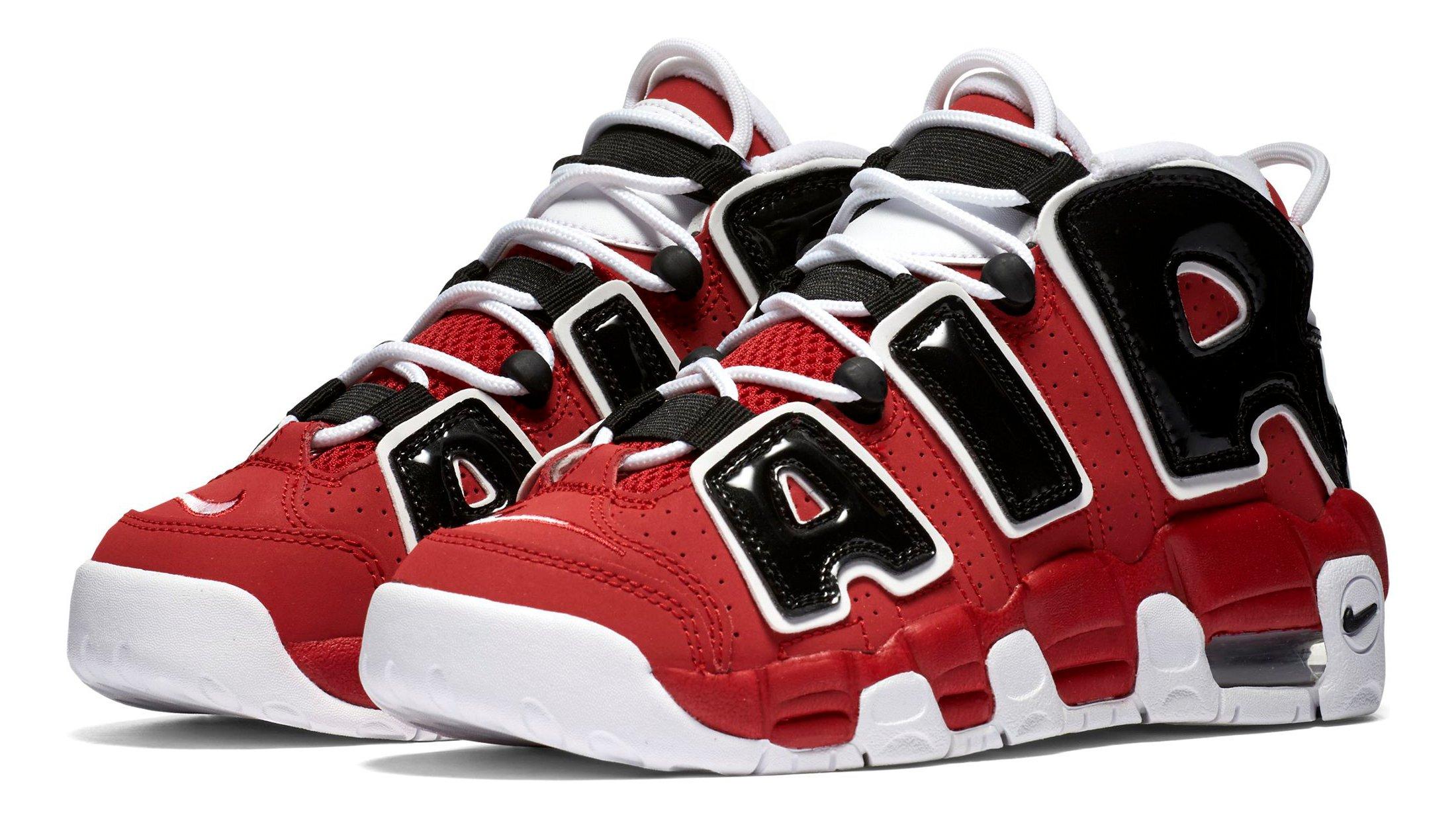red and black nike uptempo